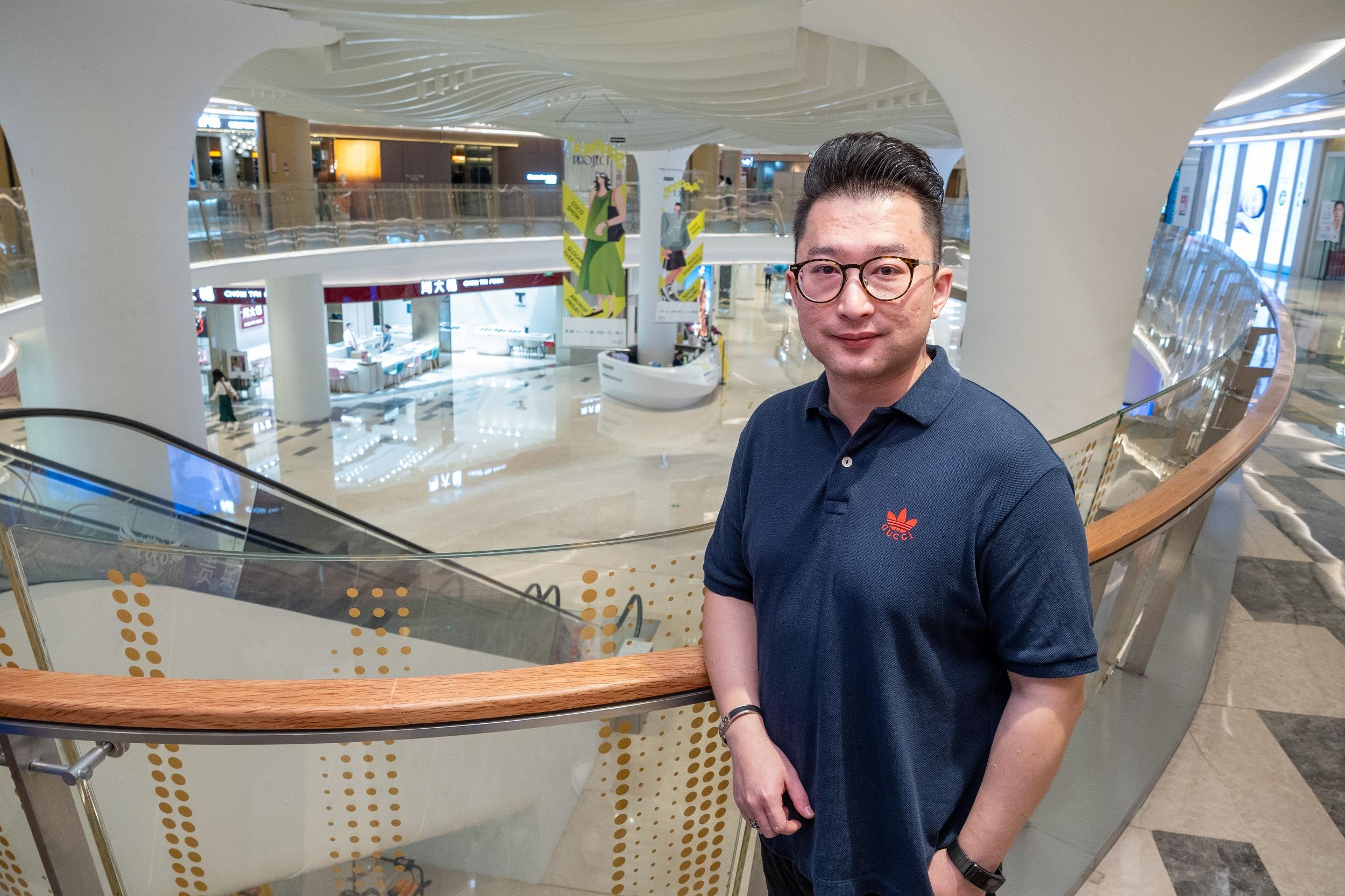 裴適認為香港的夜經濟更多的是特色體驗。(陳奕釗攝)