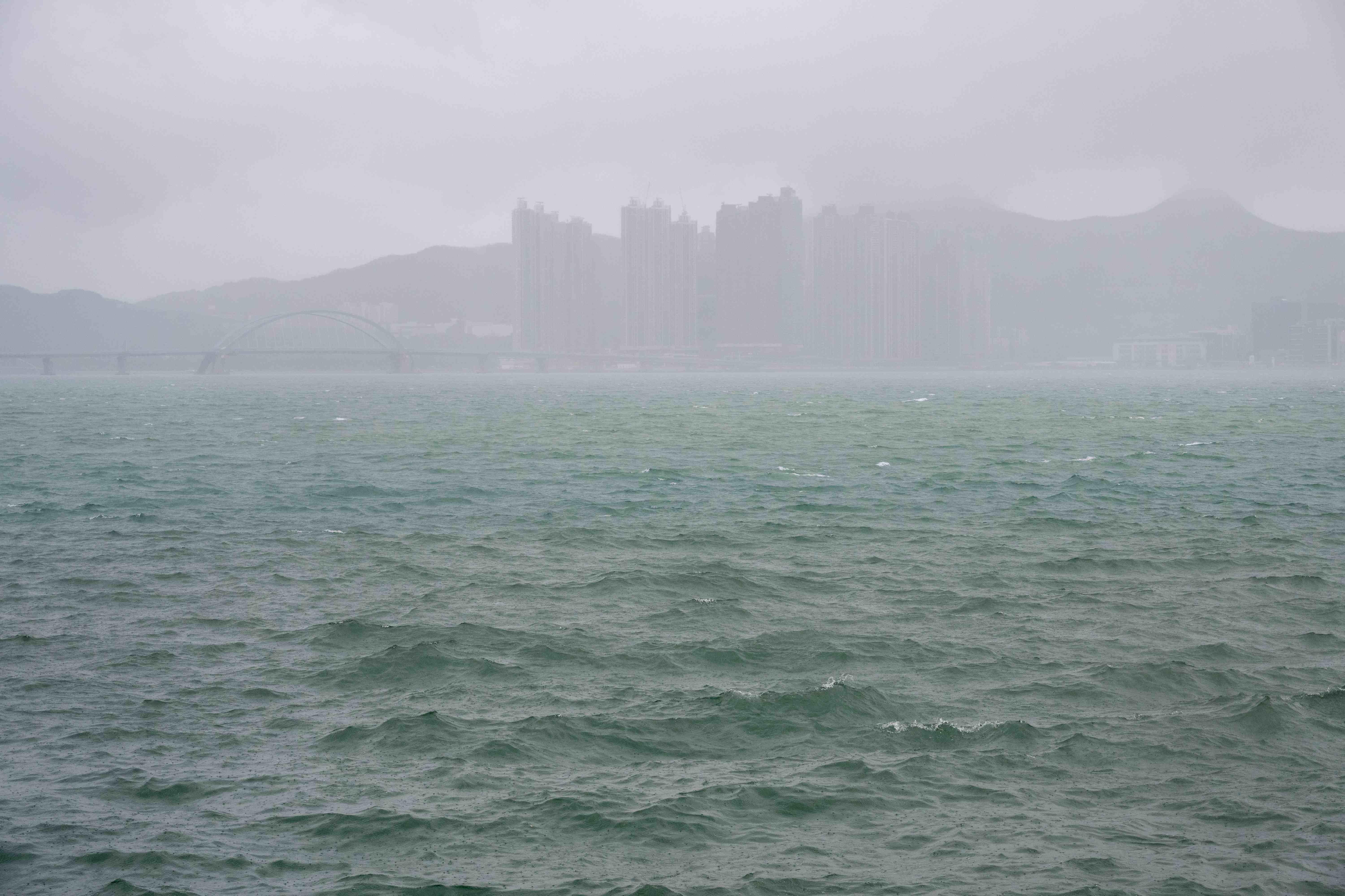 杏花邨 颱風小犬襲港八號風球杏花邨情況 颱風 小犬