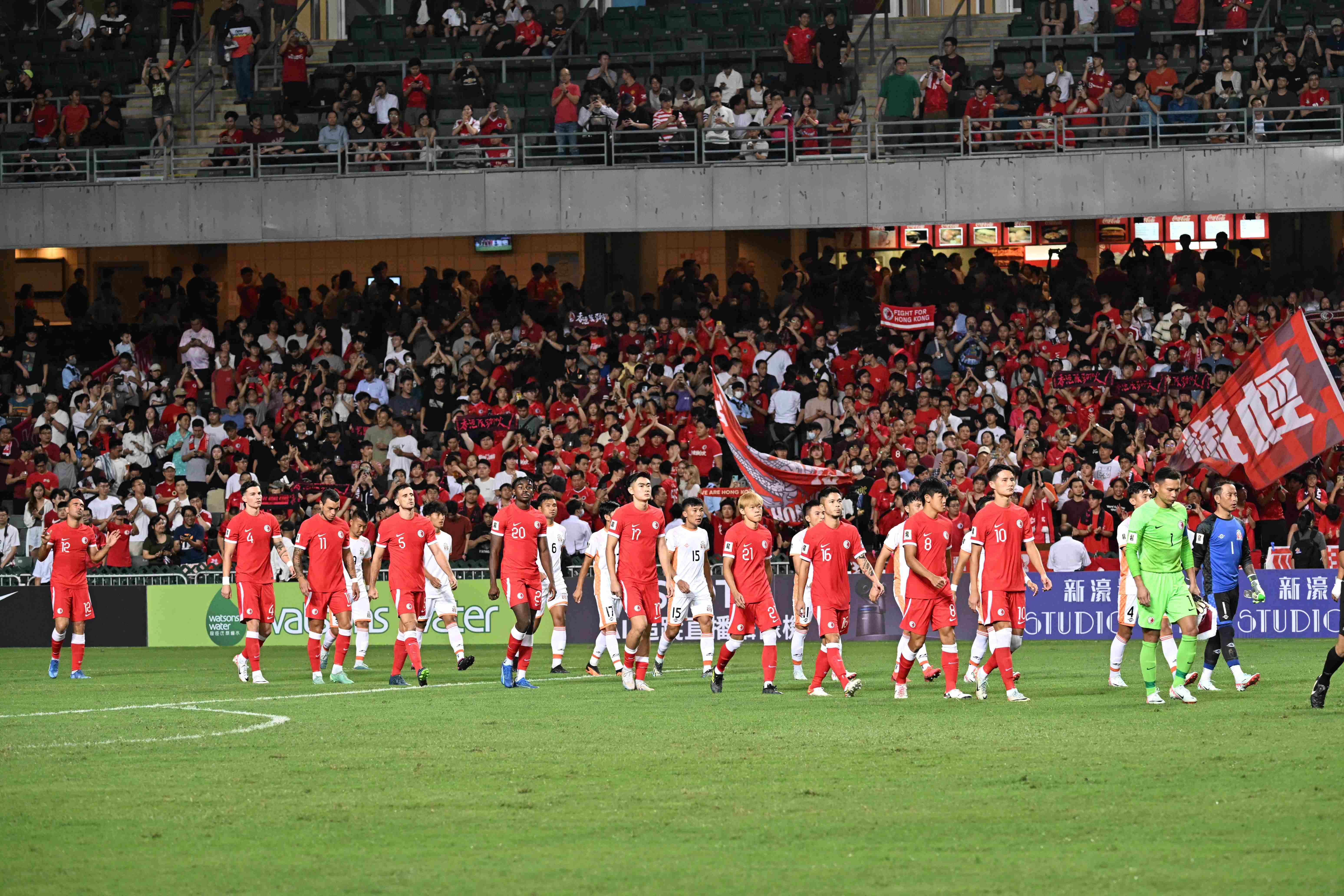 香港大球場 2026年世界盃暨2027年亞洲盃外圍賽中國香港對不丹