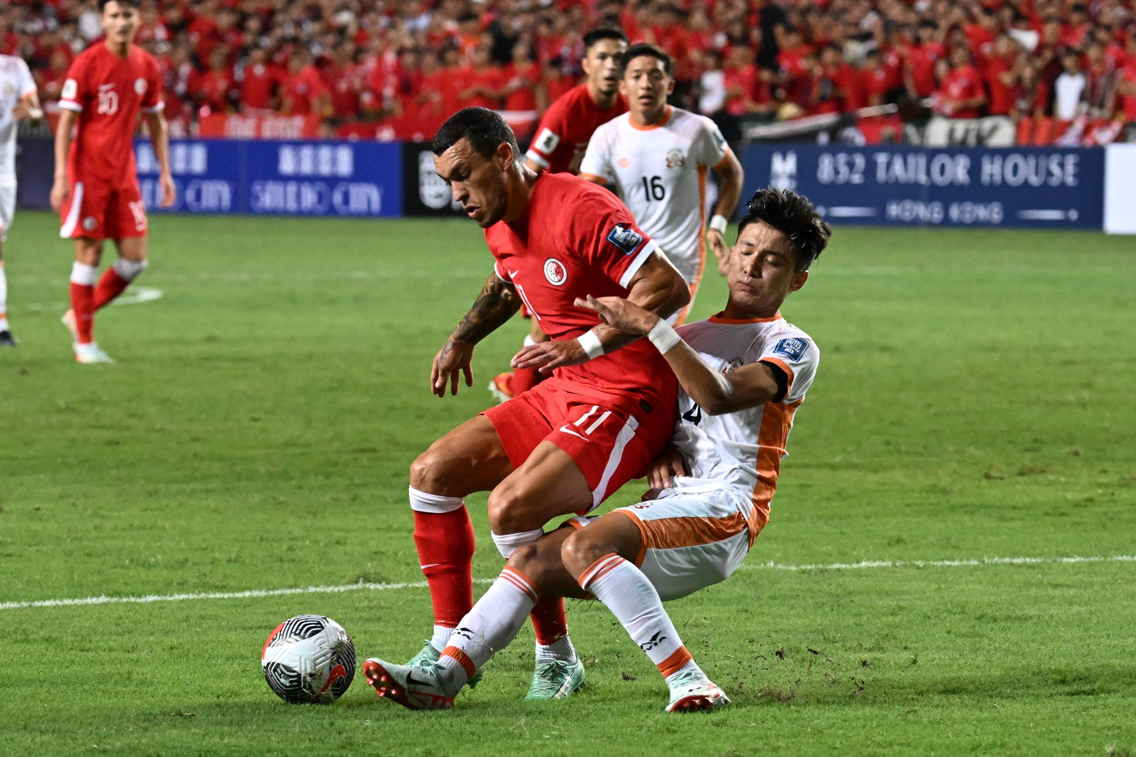 香港大球場 2026年世界盃暨2027年亞洲盃外圍賽中國香港對不丹