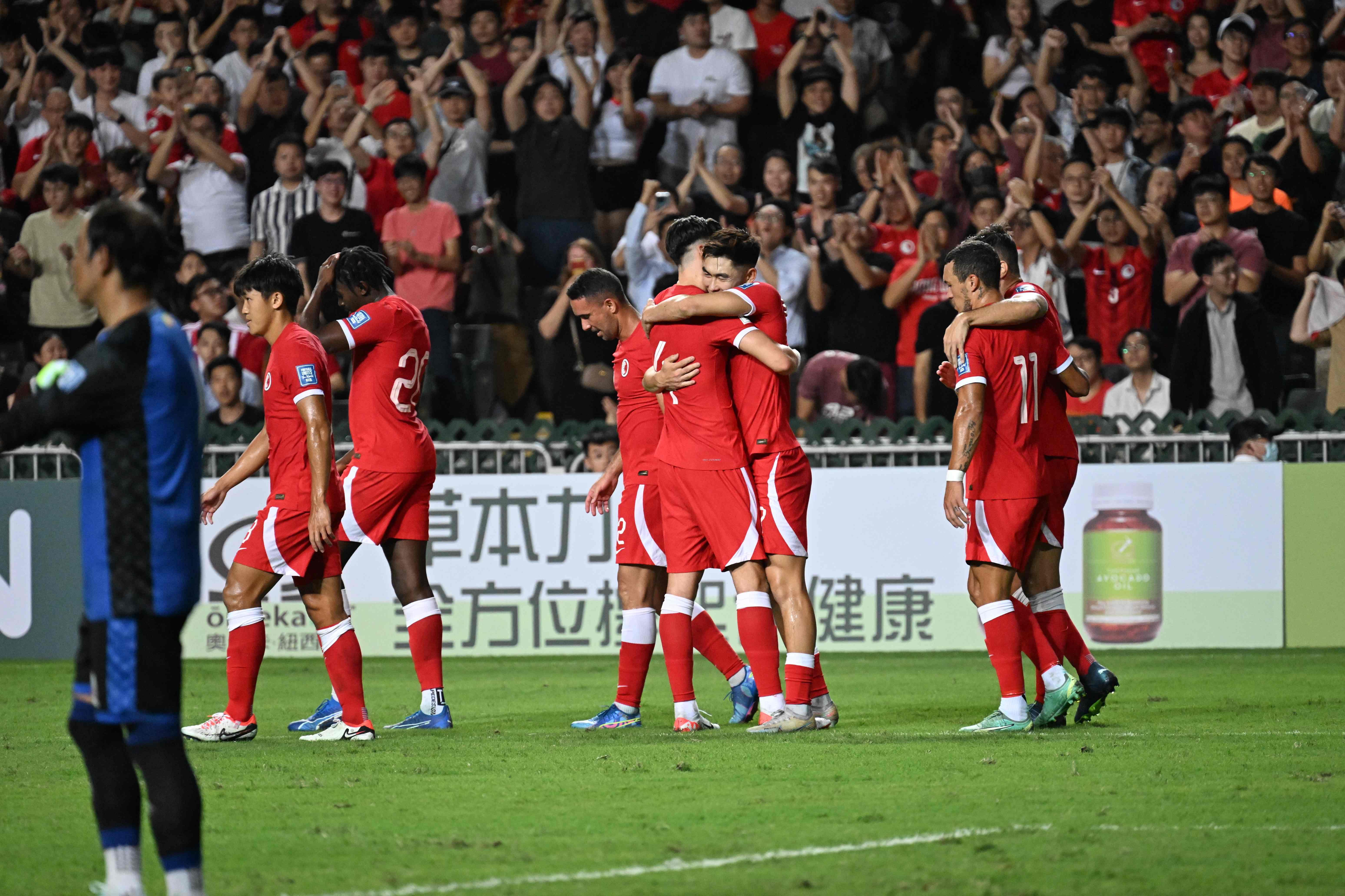 香港大球場 2026年世界盃暨2027年亞洲盃外圍賽中國香港對不丹