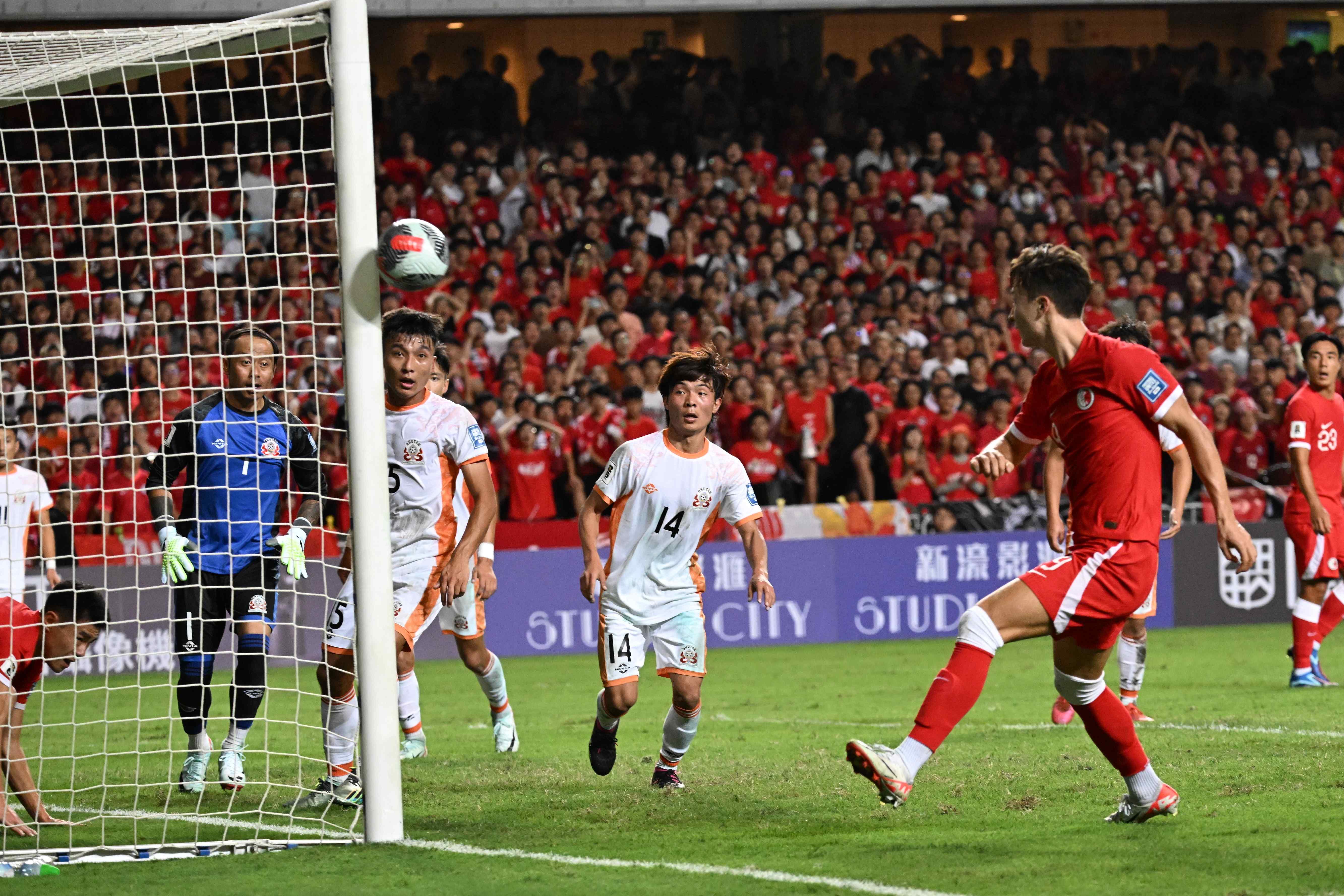 香港大球場 2026年世界盃暨2027年亞洲盃外圍賽中國香港對不丹