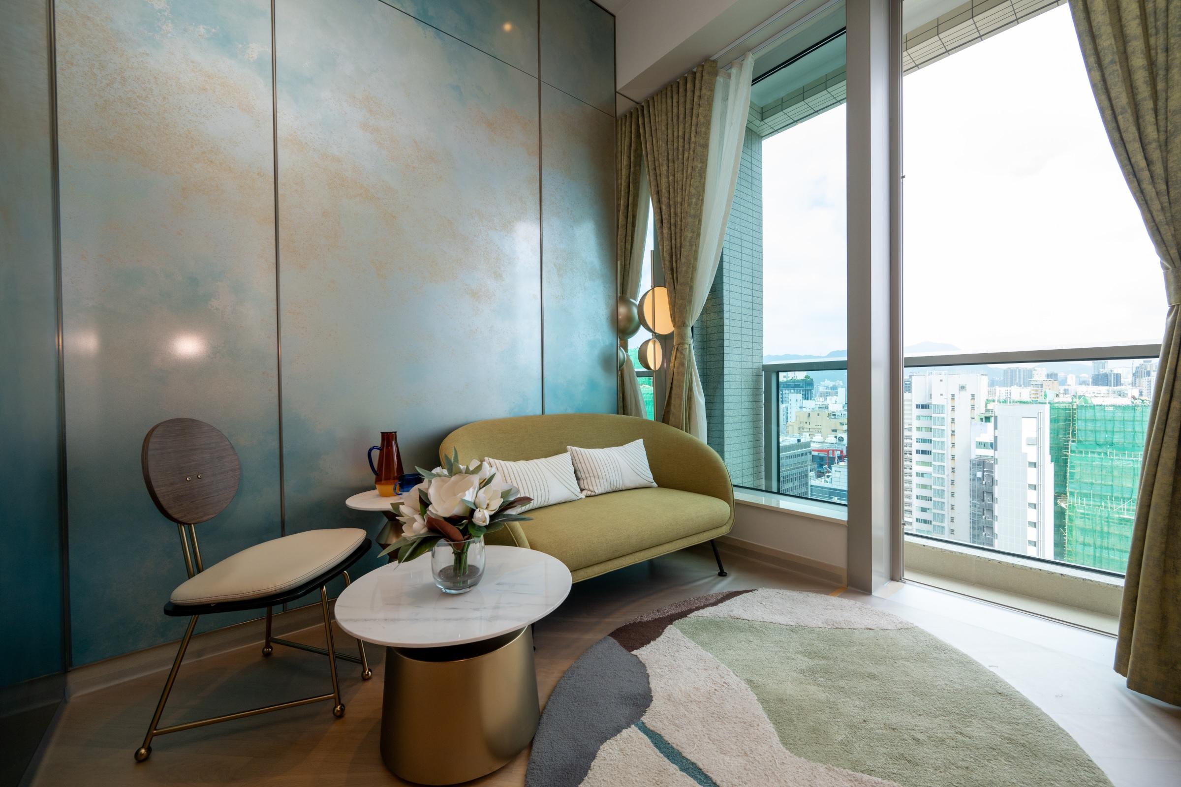 示範單位|旺角ONE SOHO 285呎一房 逾3.4米高樓底設計 裝修時尚型格|多圖