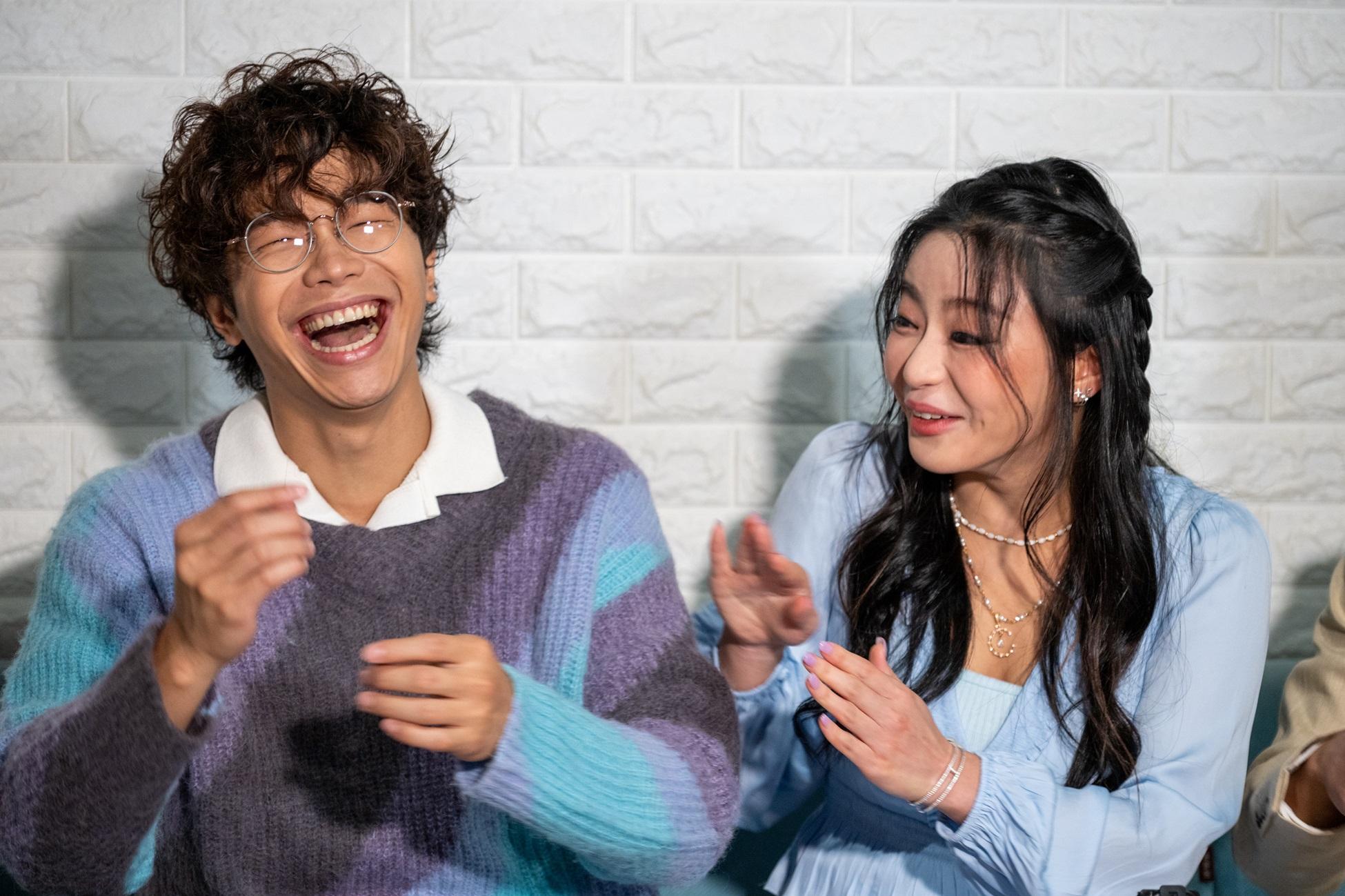 程人富與咖喱在《無制限探險隊》合作。(陳奕釗攝)