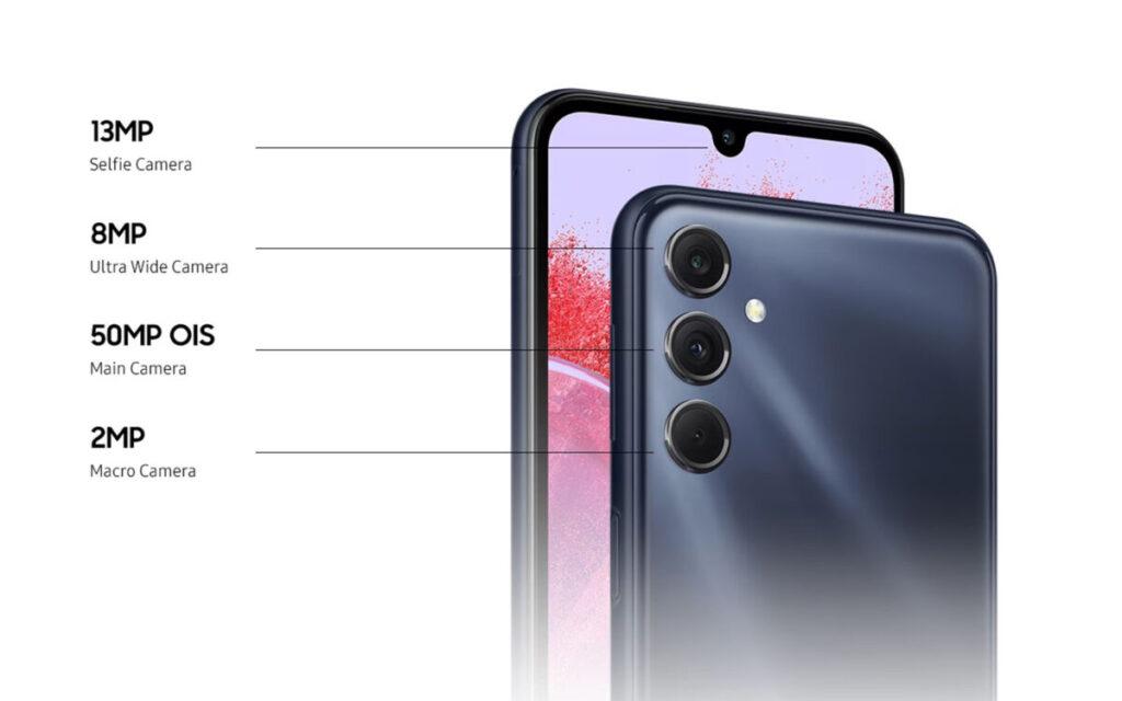 Samsung Galaxy M34 5G 6.5 吋 Super AMOLED 大屏(Samsung官網)