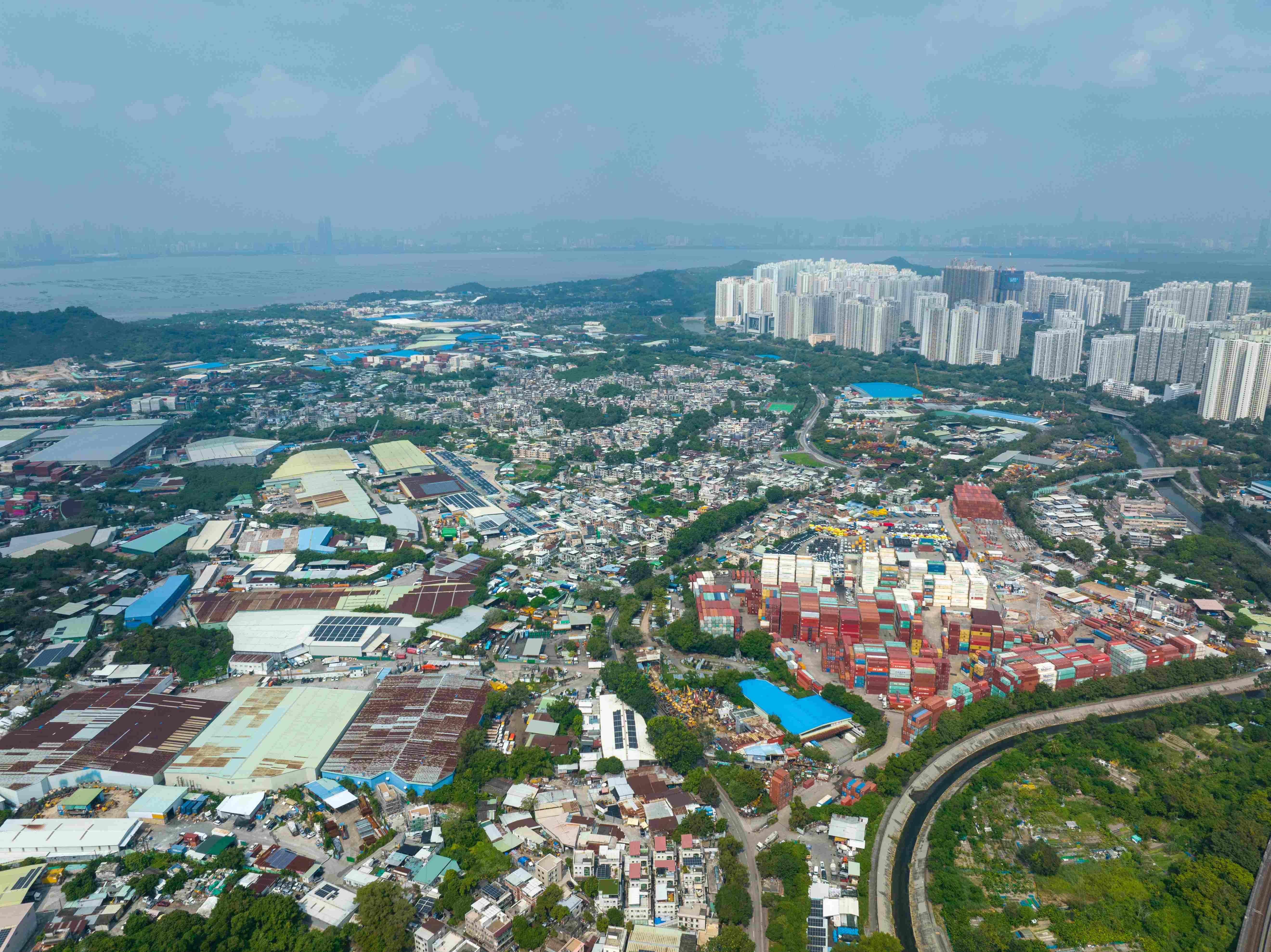 發展局北部都會區行動綱領 洪水橋廈村
