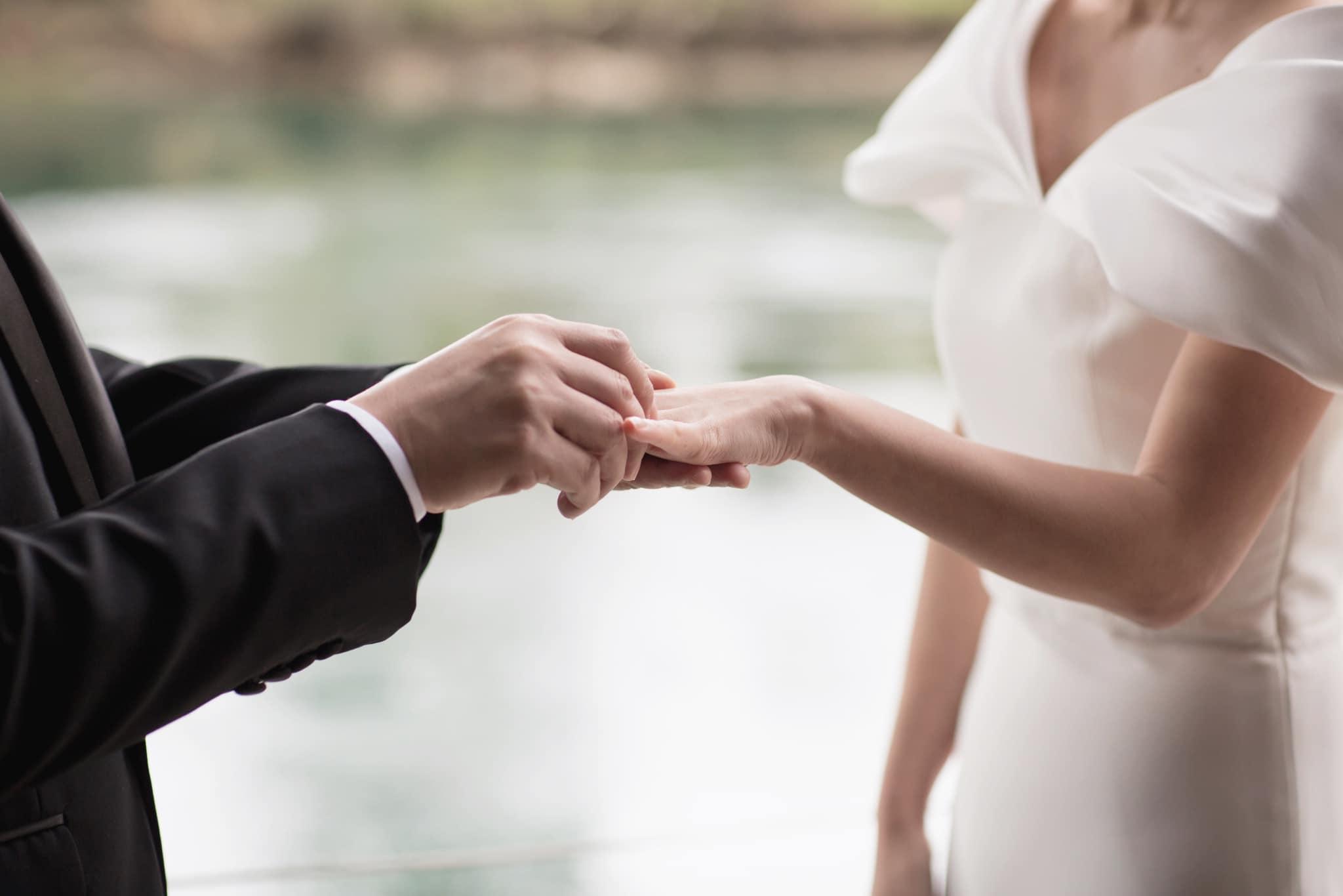 黃智雯終於和拍拖超過10年的男友詹天文Anthony結婚了!(黃智雯IG)