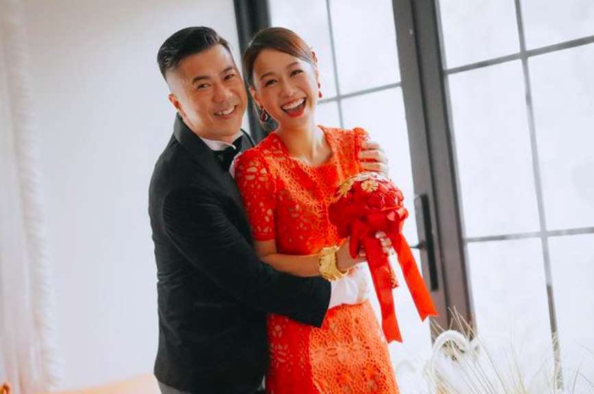 黃心穎泥鯭低調成婚