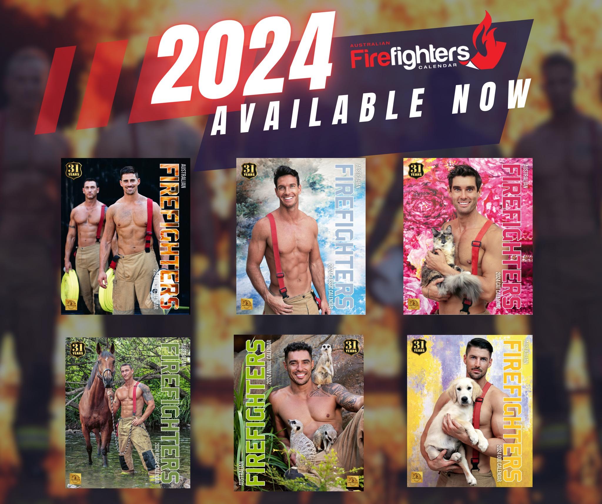 澳洲消防員月曆2024有多個主題。(X)