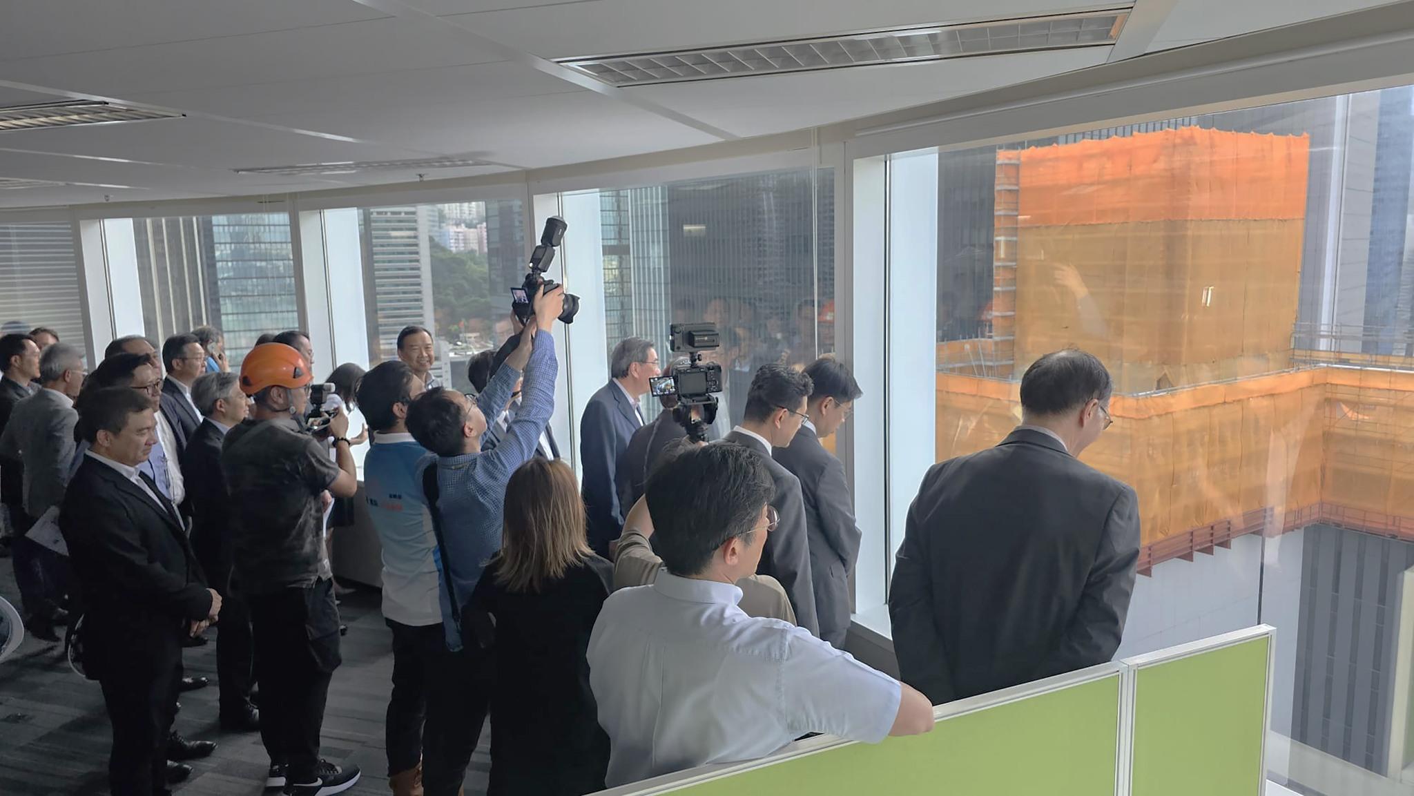 梁君彥:目標今年底前裝嵌新建議員樓層辦公室 令所有議員早日「同一屋簷下」