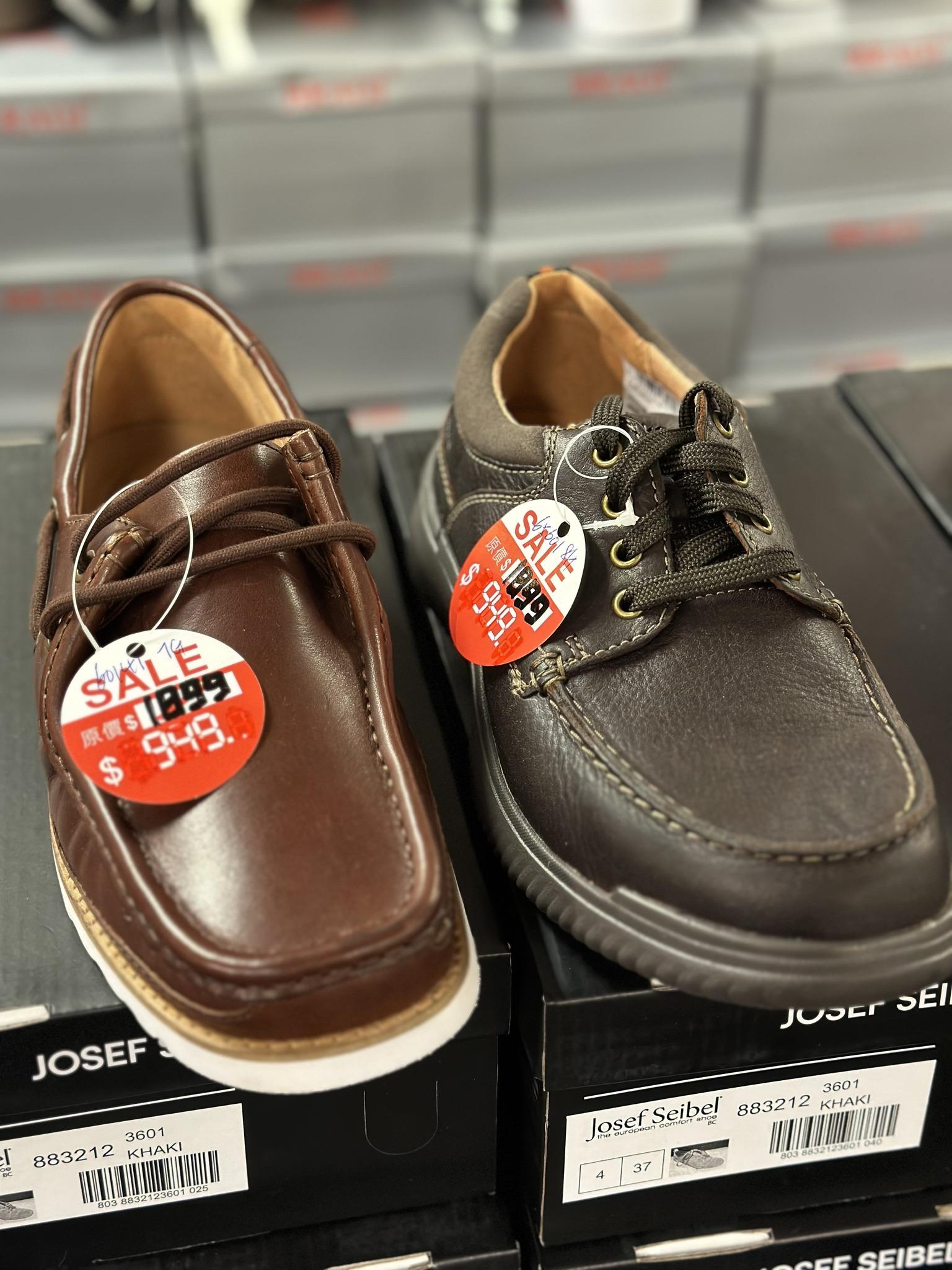 銅鑼灣開倉,Josef Seibel鞋減價(時代廣場展銷集FB)