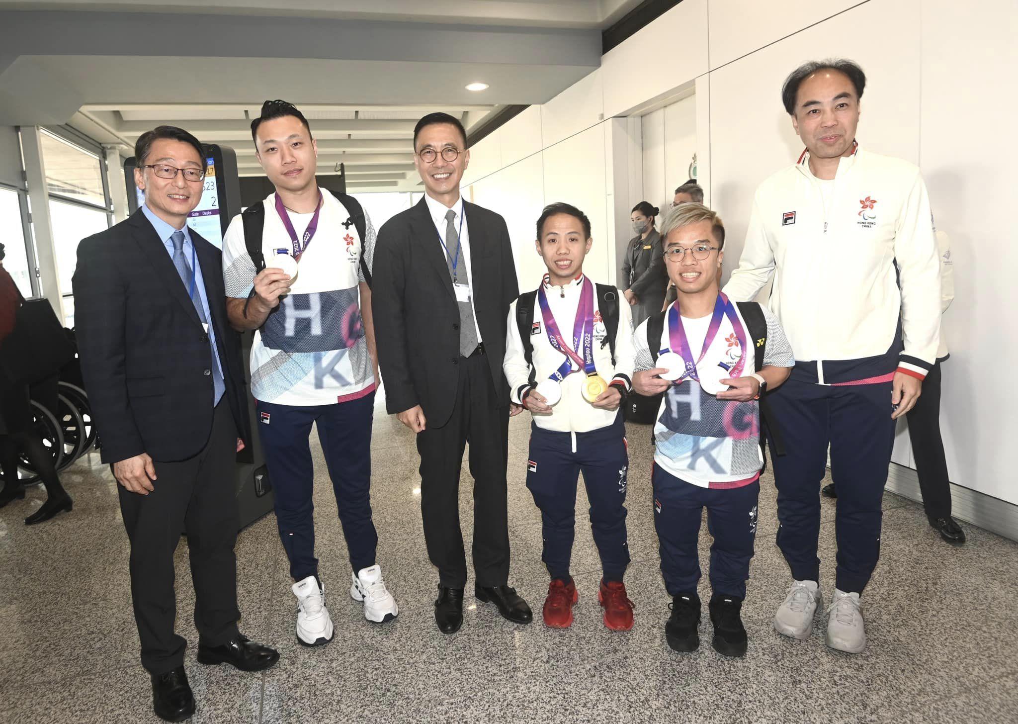 港隊凱旋而歸。(楊潤雄FB)