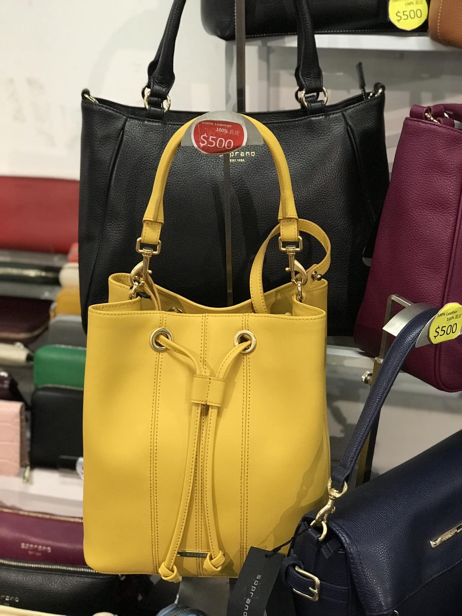 銅鑼灣開倉,手袋減價(時代廣場展銷集FB)