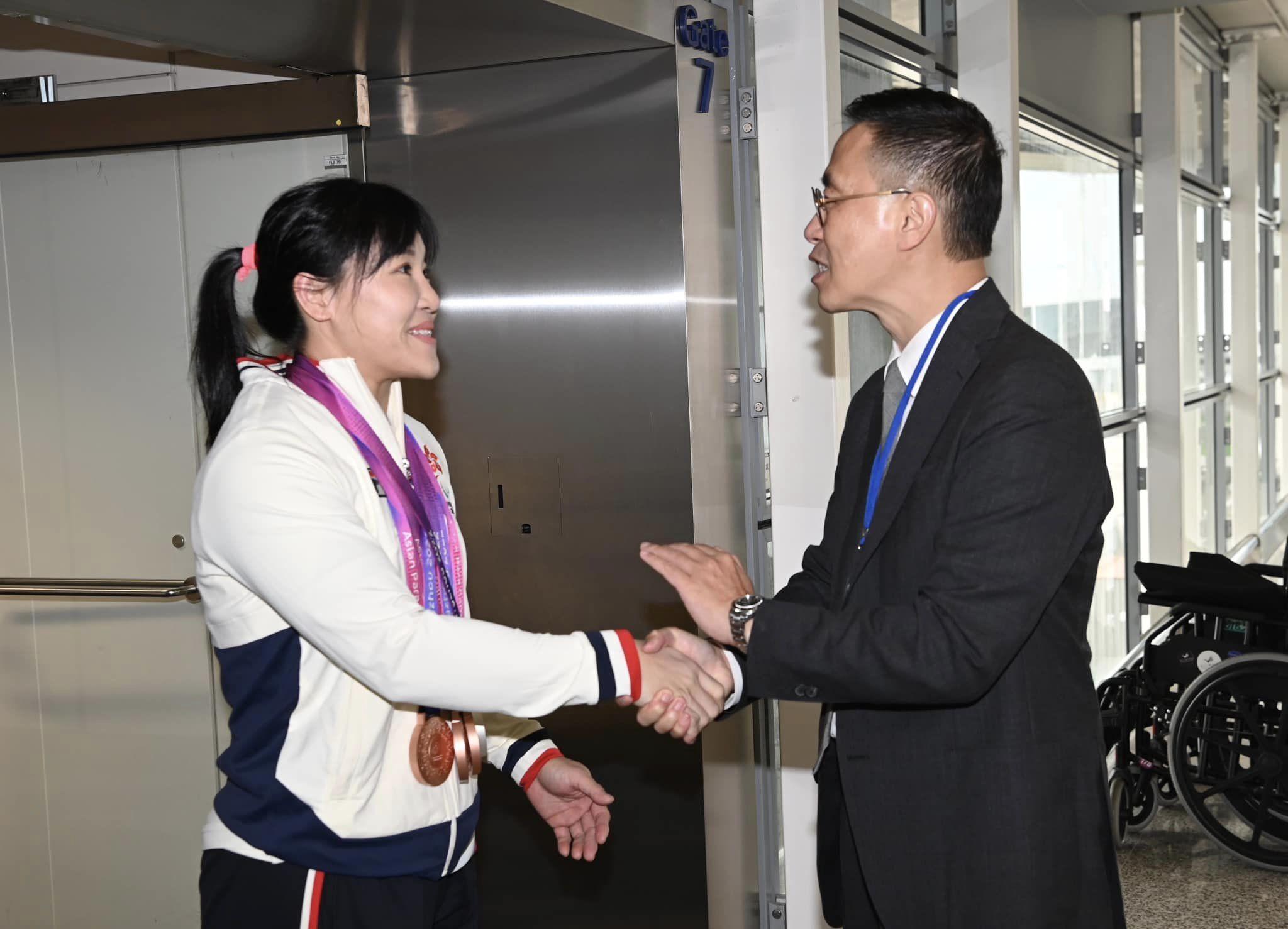 港隊凱旋而歸。(楊潤雄FB)