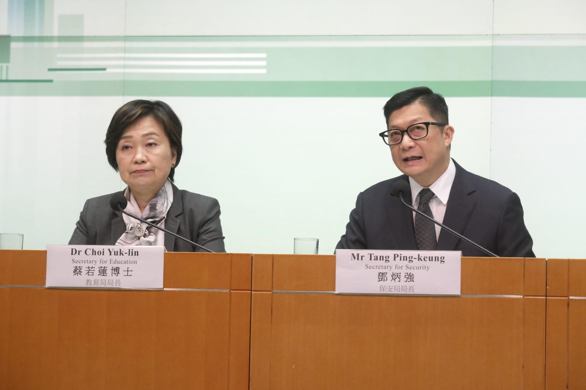 施政報告2023|鄧炳強不同意無涵蓋修補社會撕裂 強調重視青年工作