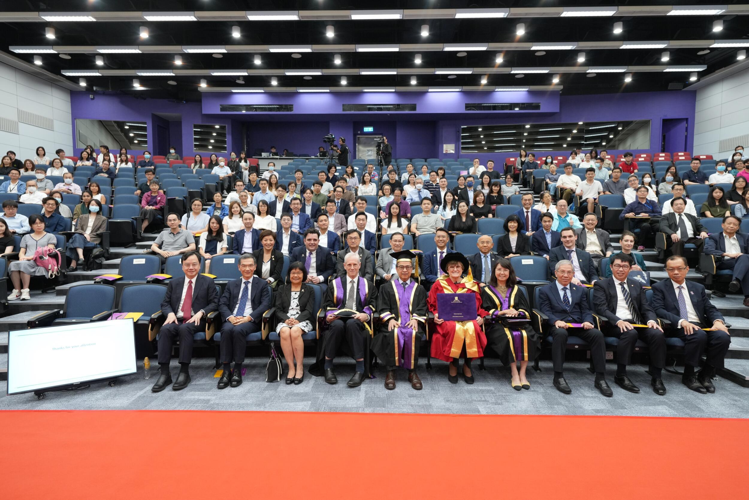 中大於本年8月頒授榮譽理學博士學位予Katalin Karikó。(中大提供)