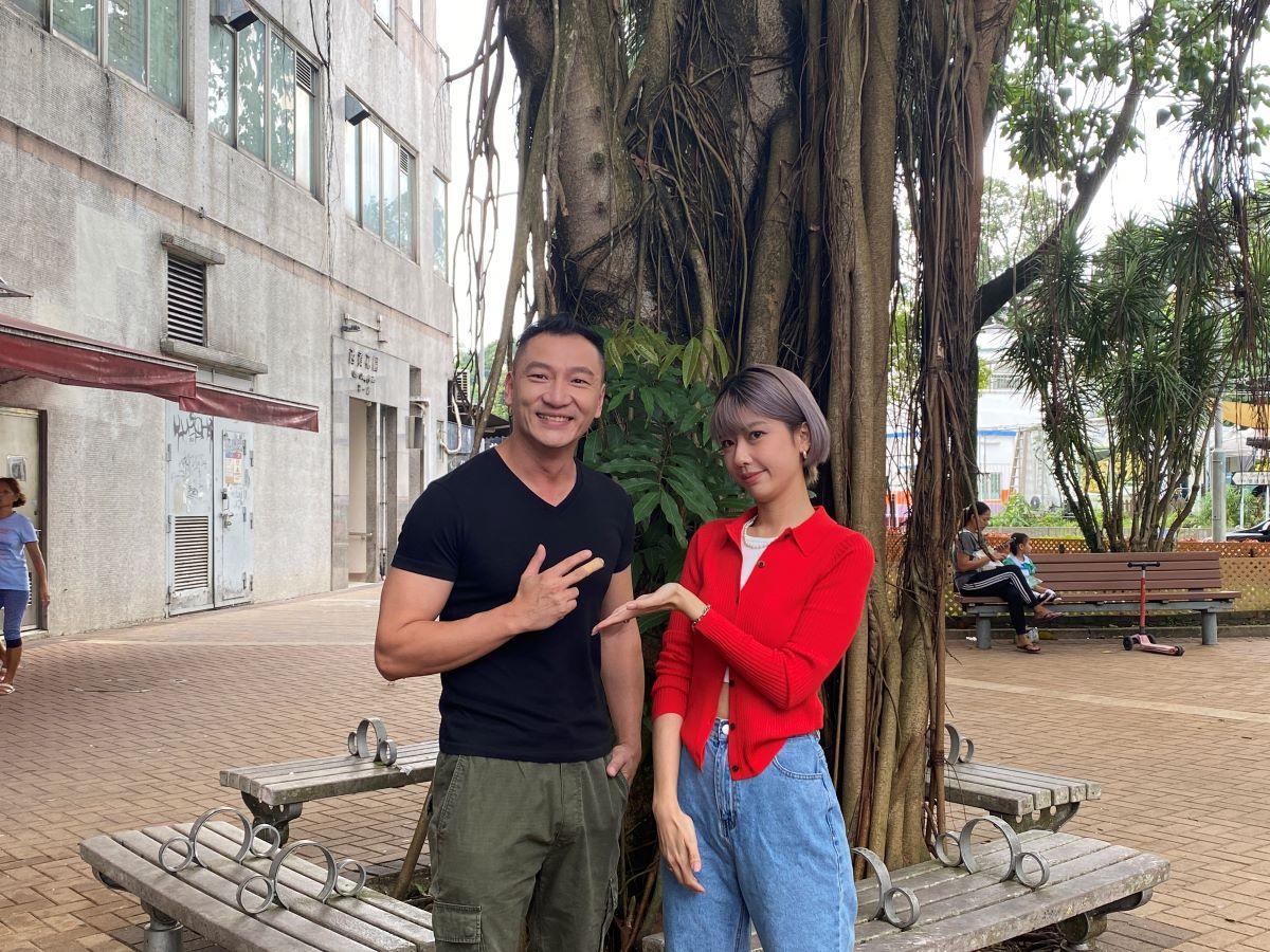 鄺芷凡(Omi)和星級馴犬師Eric Ko