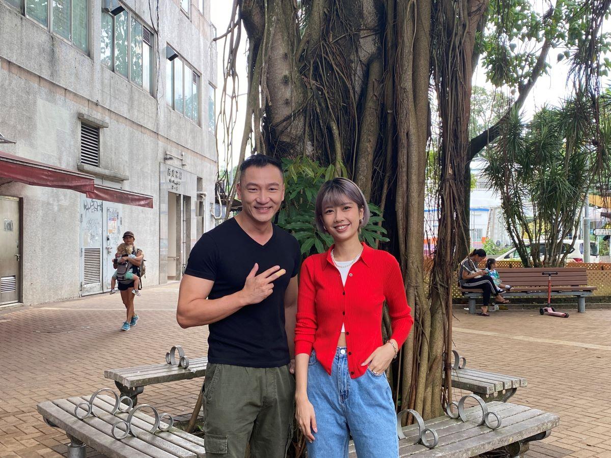 鄺芷凡(Omi)和星級馴犬師Eric Ko