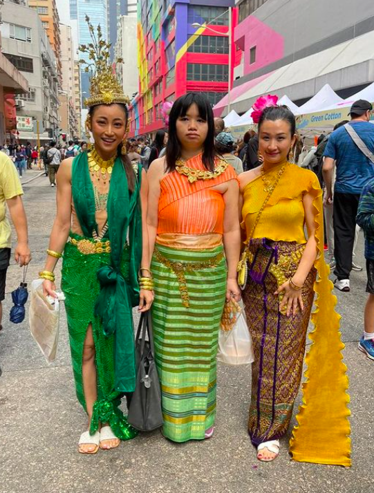 林寶玉提到,有次搵阿儀出席公司大型活動,但係阿儀話有事唔到,之後卻被發現同黃榕去潑水節