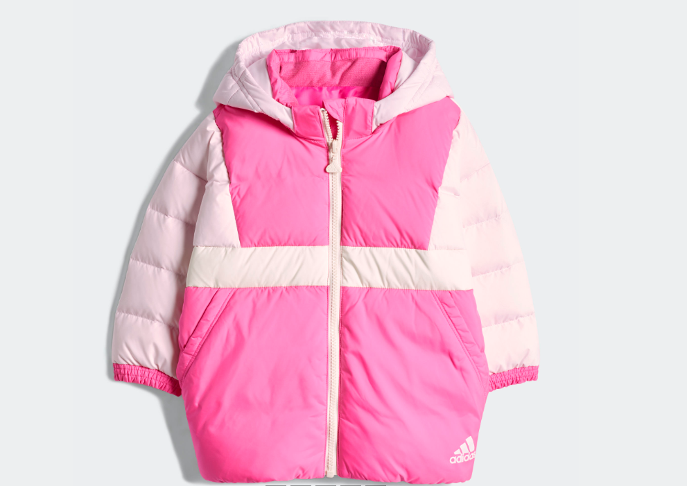 色塊設計羽絨褸|原價:HK$799 特價:HK$559 最高額外折扣後:HK$251