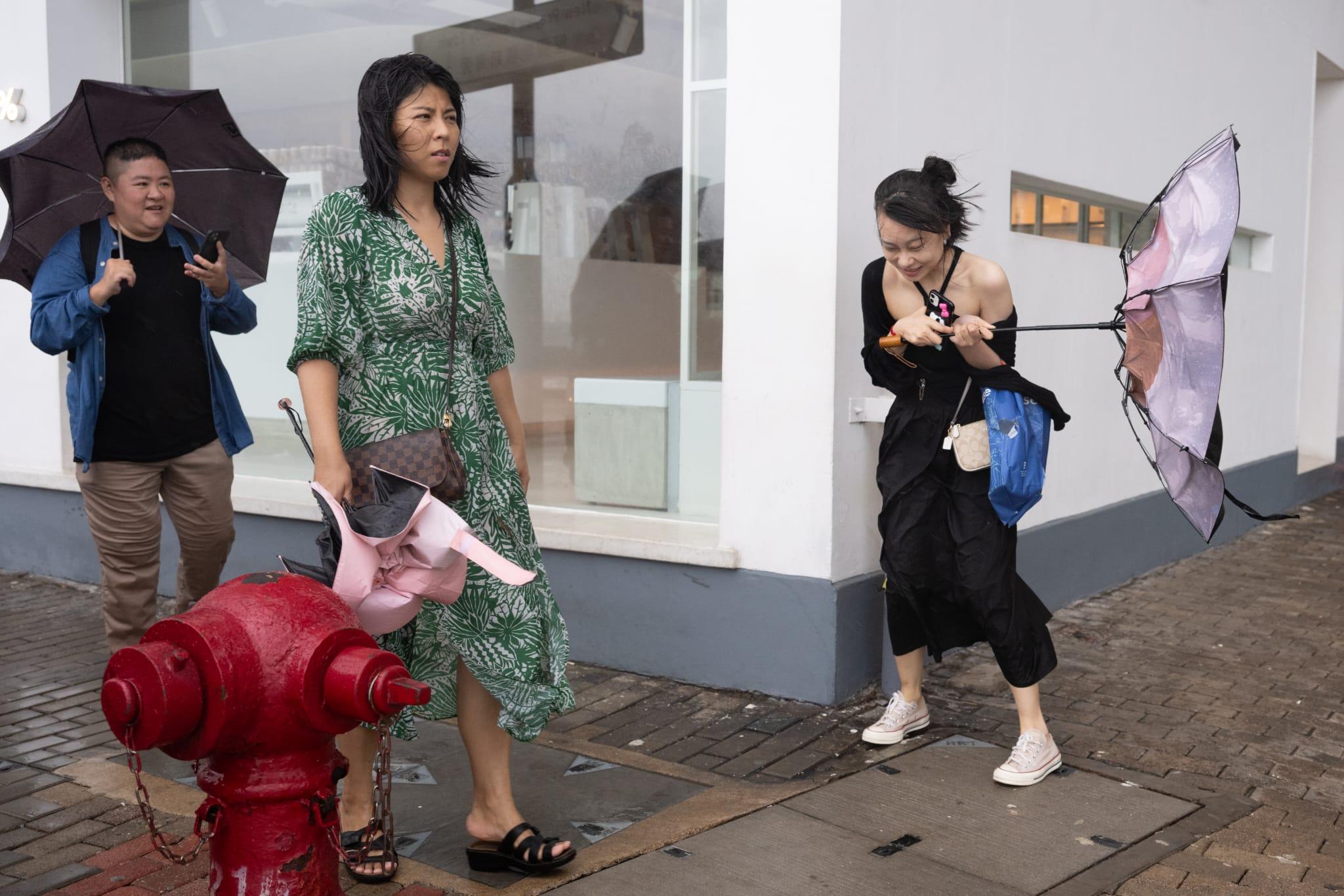 颱風小犬|小犬奇襲香港,普遍為各區帶來大風大雨。(資料圖片/陳奕釗攝)