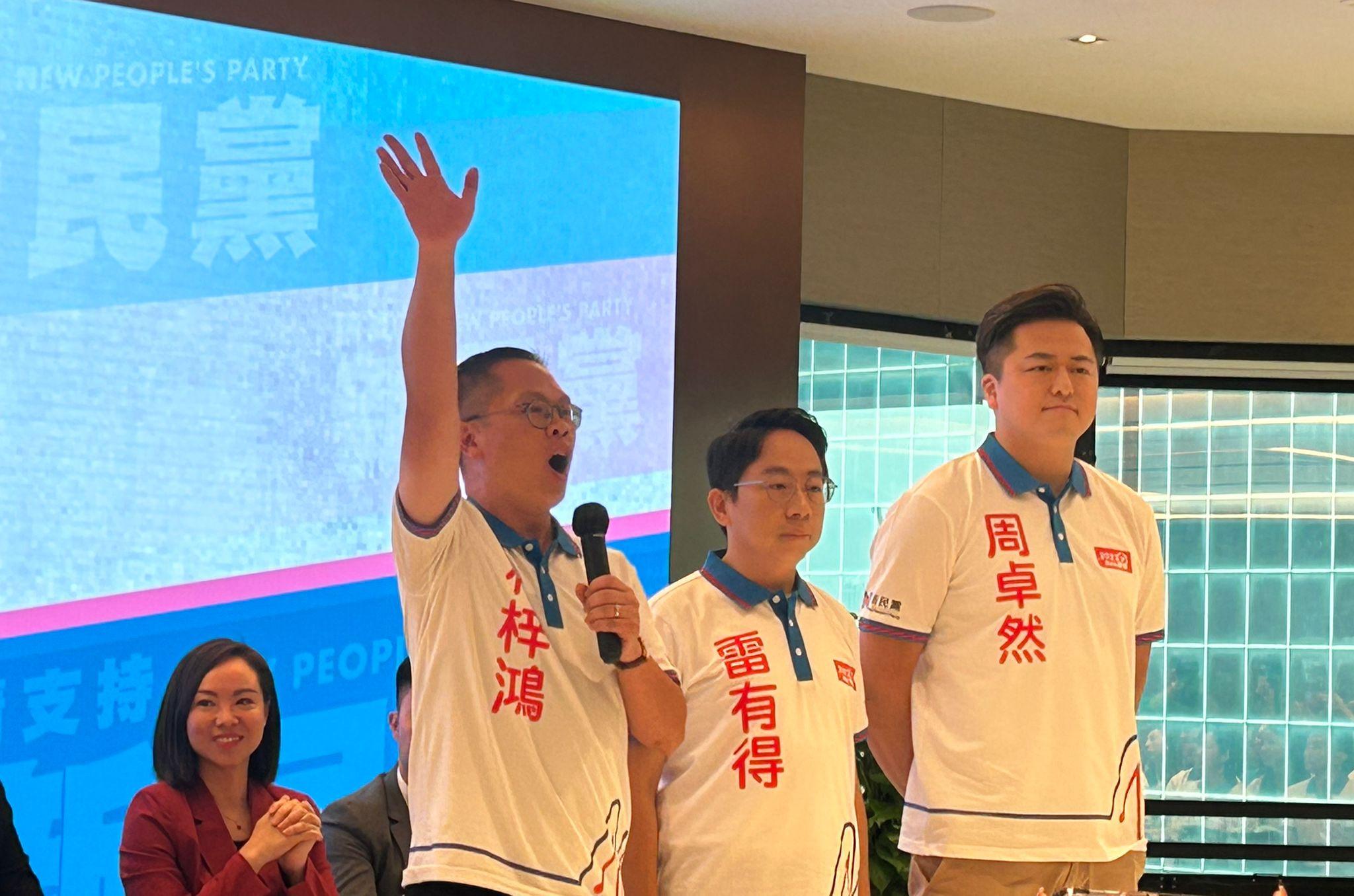 東區康灣:林梓鴻、東區太北:雷有得、東區柴灣:周卓然。(陳芷晴攝)