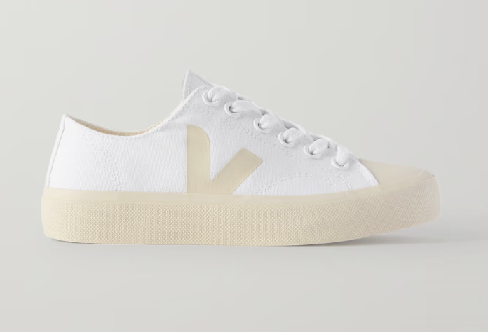 雙11優惠|VEJA Wata II rubber-trimmed organic cotton-canvas sneakers
