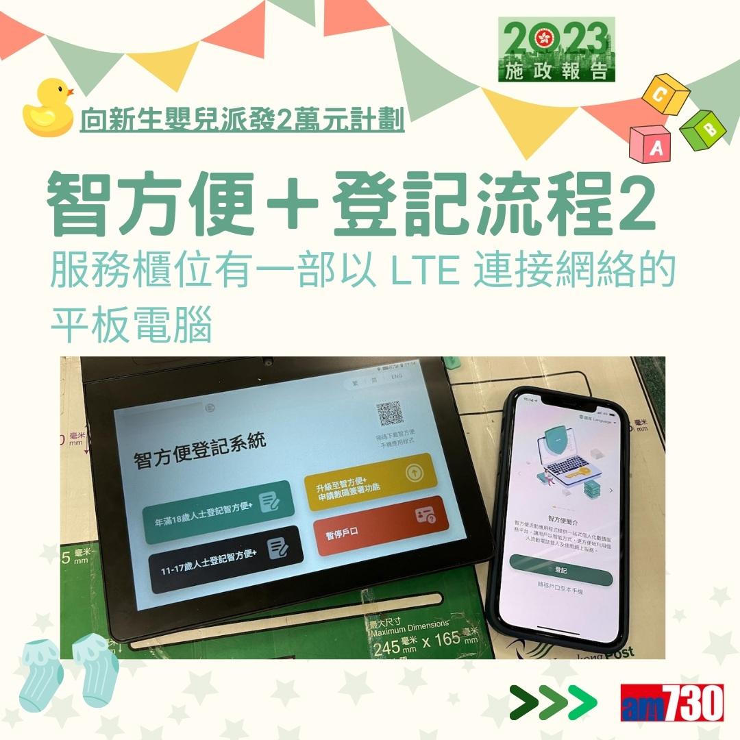 施政報告2023|向新生嬰兒派發2萬元計劃詳情及方法(am730製圖)