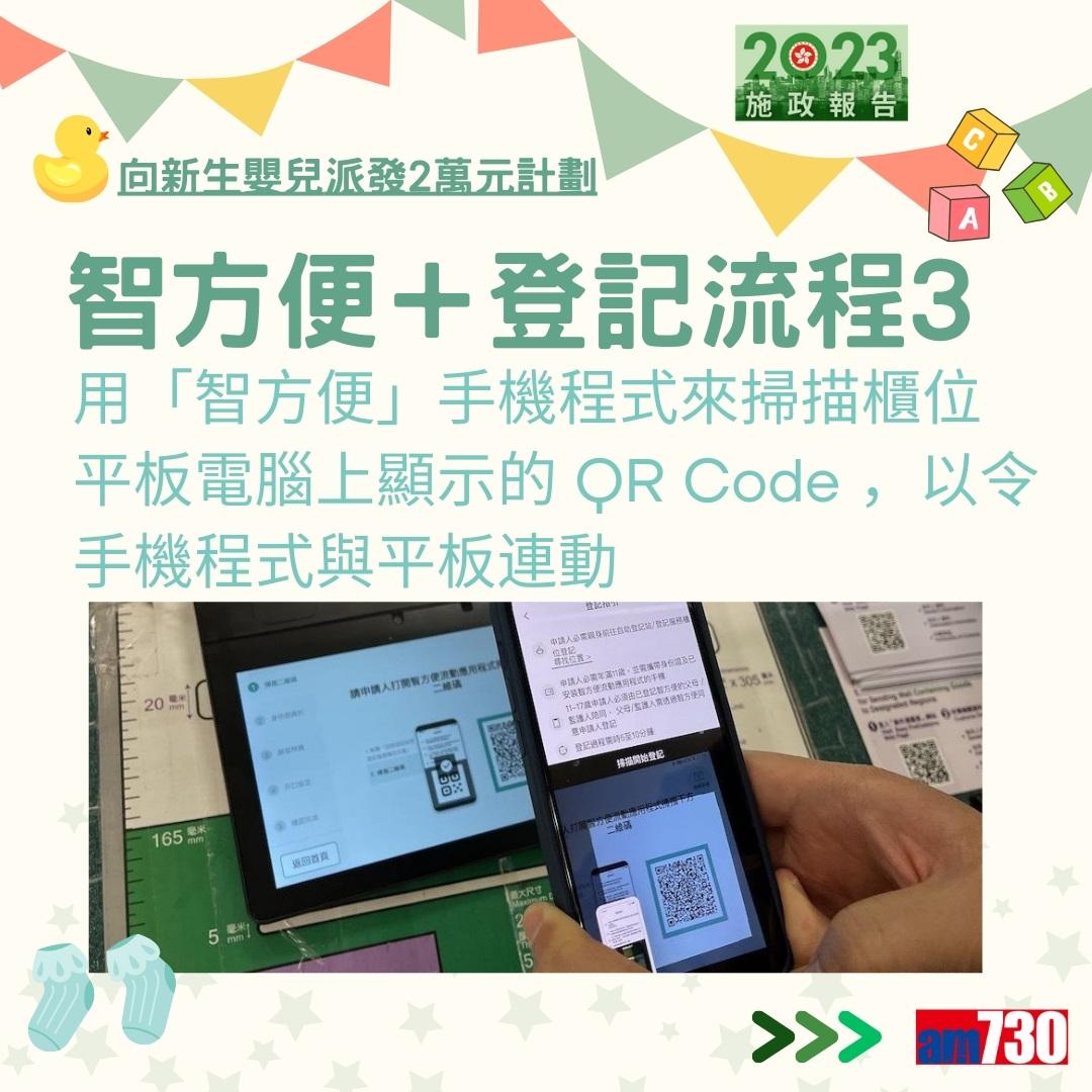施政報告2023|向新生嬰兒派發2萬元計劃詳情及方法(am730製圖)