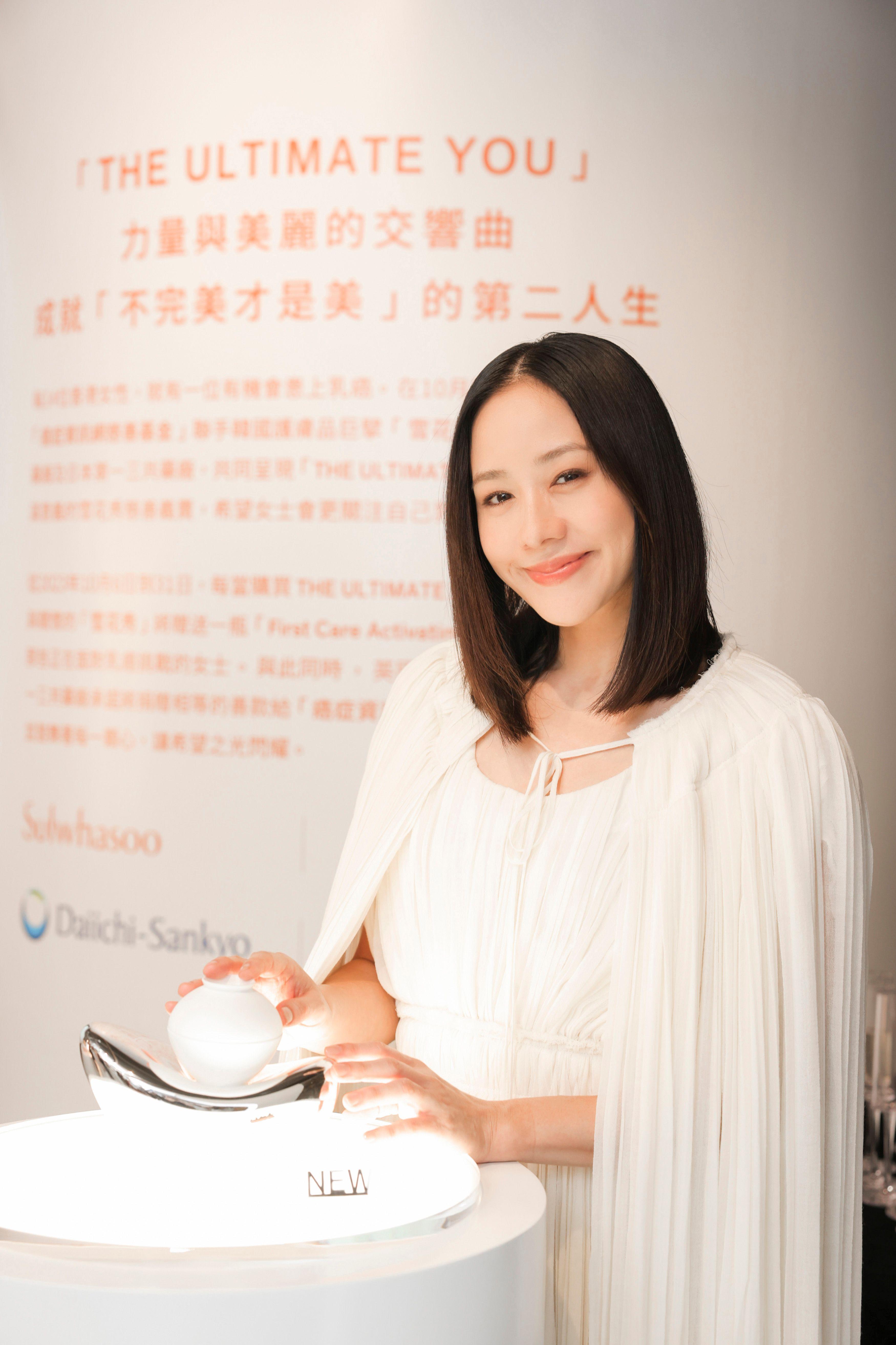 林嘉欣離婚後現身公開場合,並首度談及離婚心情。