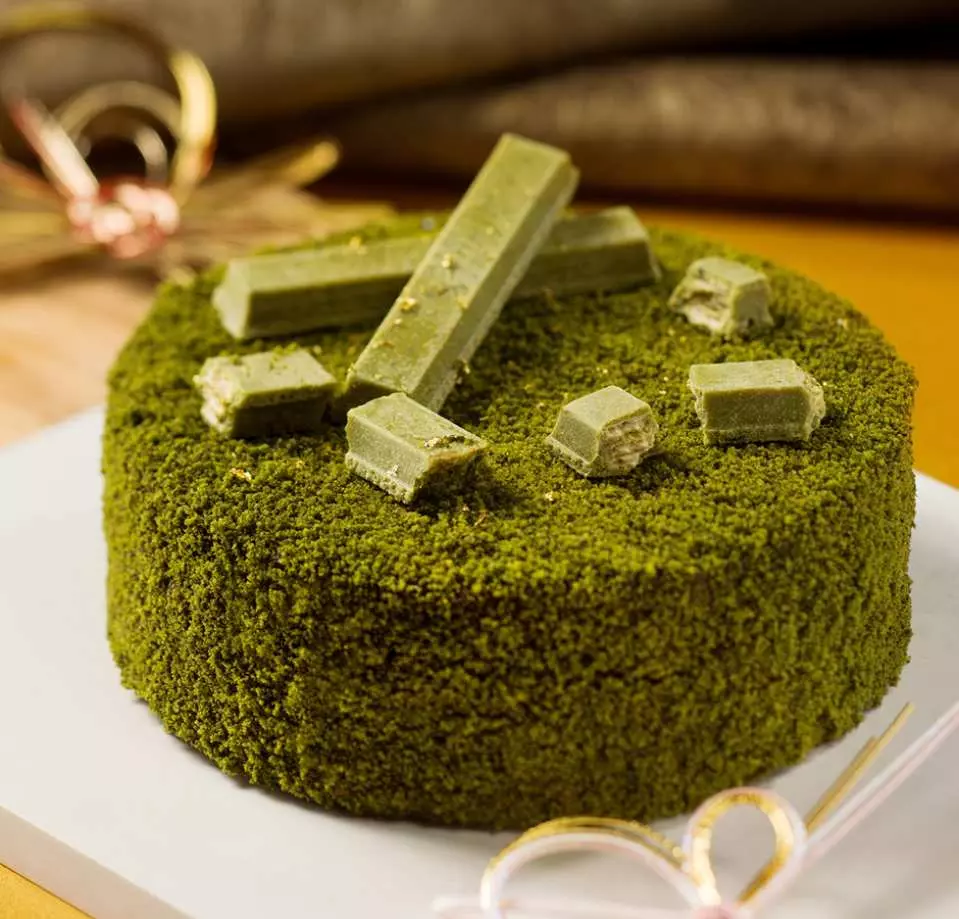 抹茶奇巧朱古力蛋糕