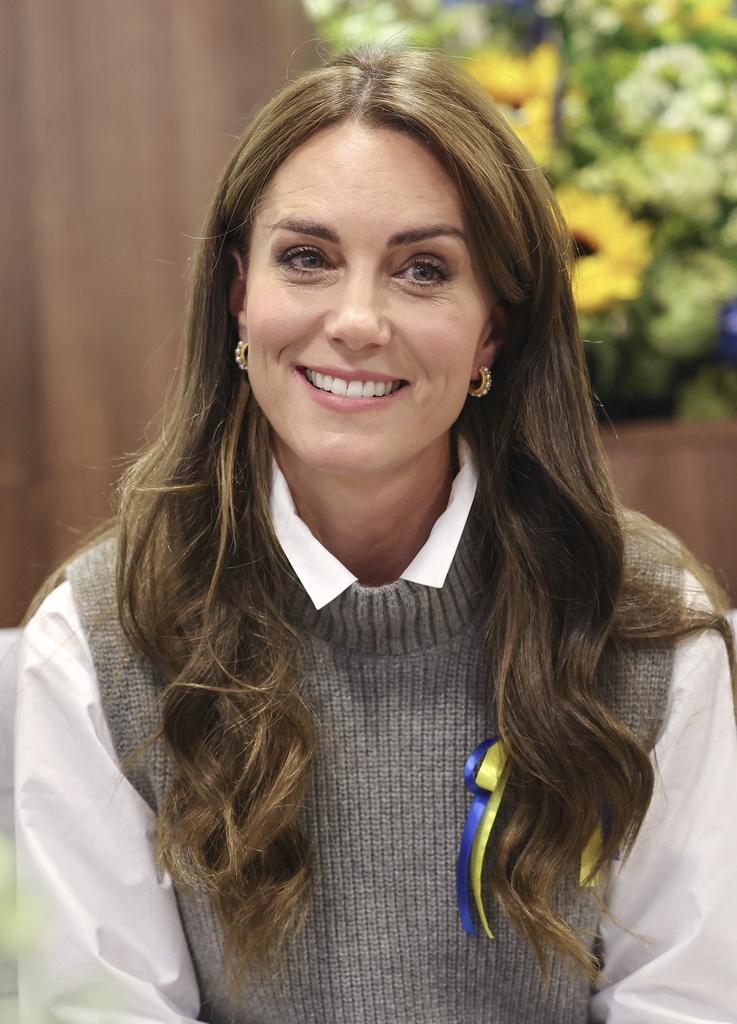 英國王室|凱特出席活動。(美聯社)