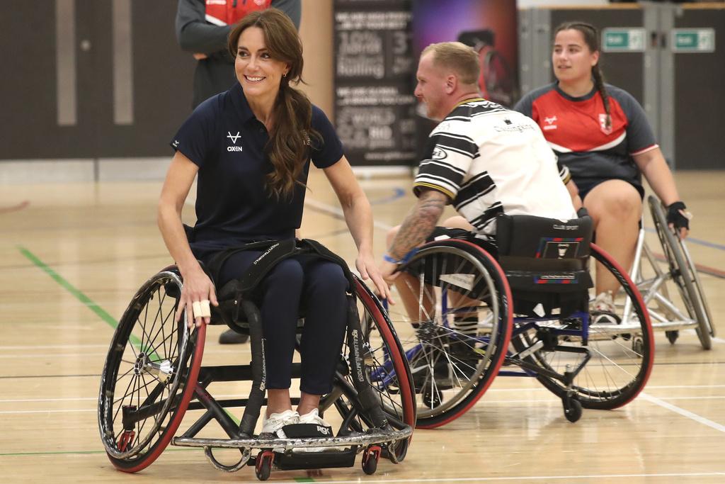 英國王室|凱特出席活動。(美聯社)