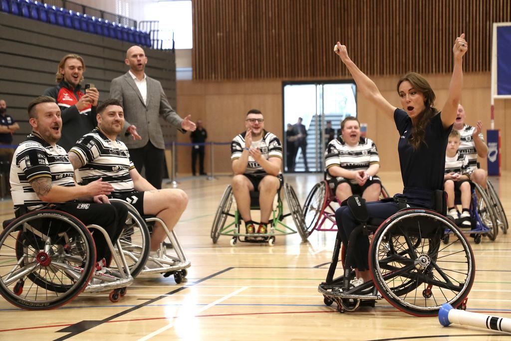 英國王室|凱特出席活動。(美聯社)