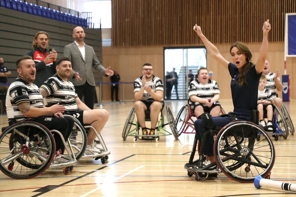 英國王室|凱特出席活動。(美聯社)