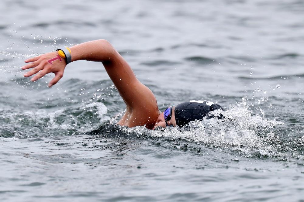 香港馬拉松游泳代表林柏彤。(港協暨奧委會圖片)