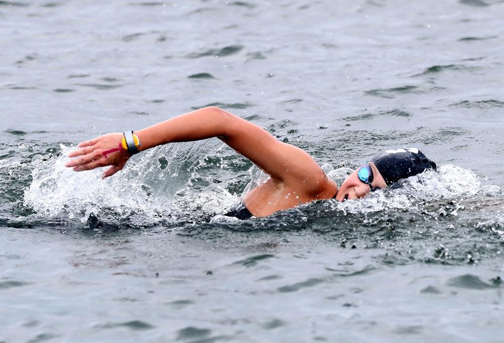 香港馬拉松游泳代表林柏彤。(港協暨奧委會圖片)