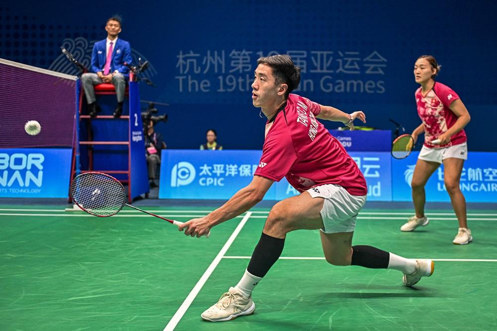 香港羽毛球代表鄧俊文。(港協暨奧委會圖片)