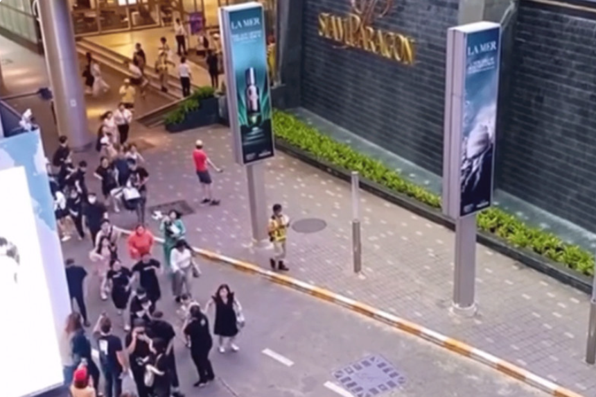 曼谷商場槍擊案 數百人逃離暹羅百麗宮百貨 槍手遭制服(有片)