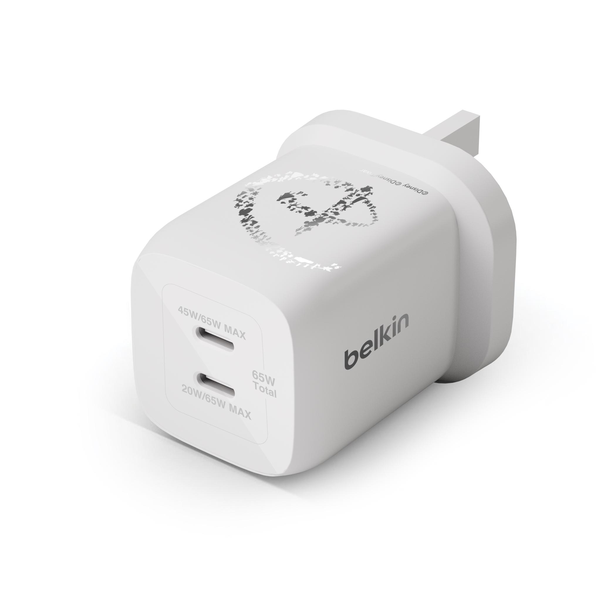BoostCharge Pro 雙 USB-C GaN PPS 65W 快速家用充電器
