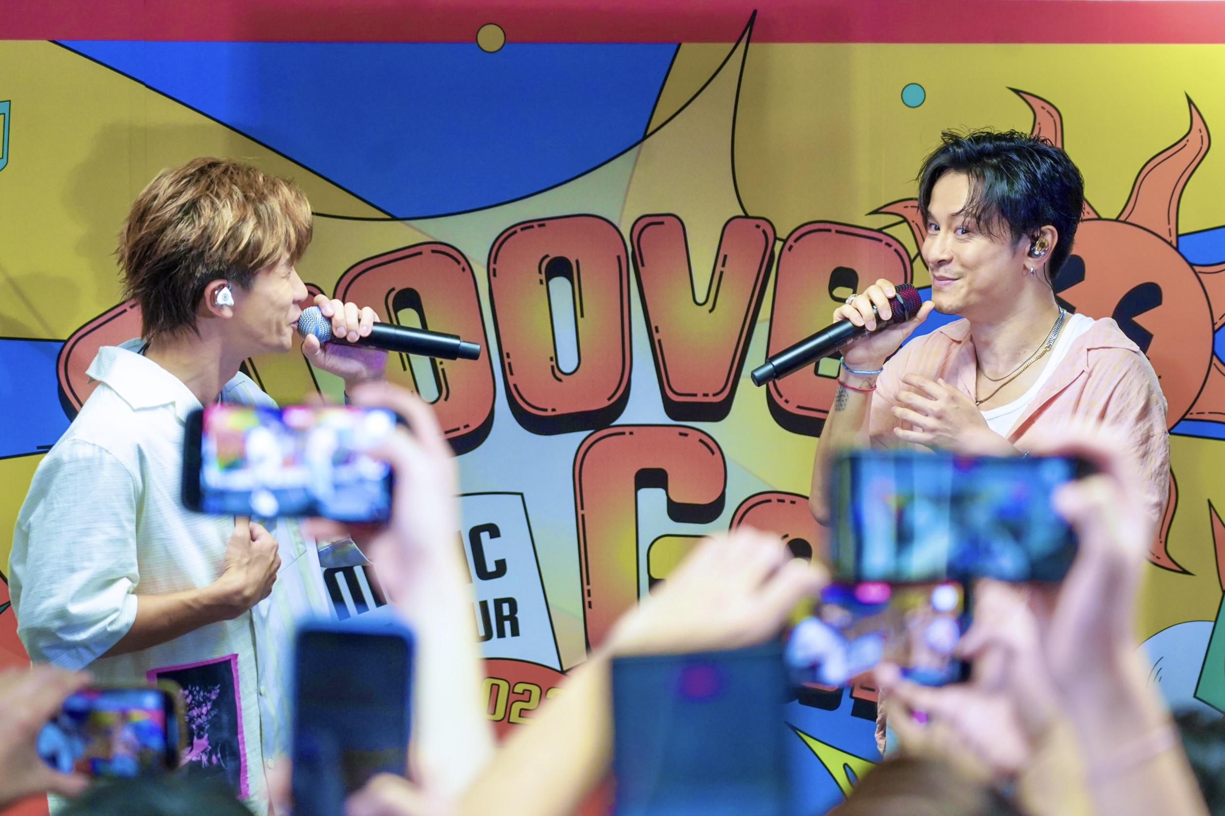 安仔與釗峰合唱,勾起C AllStar的回憶。