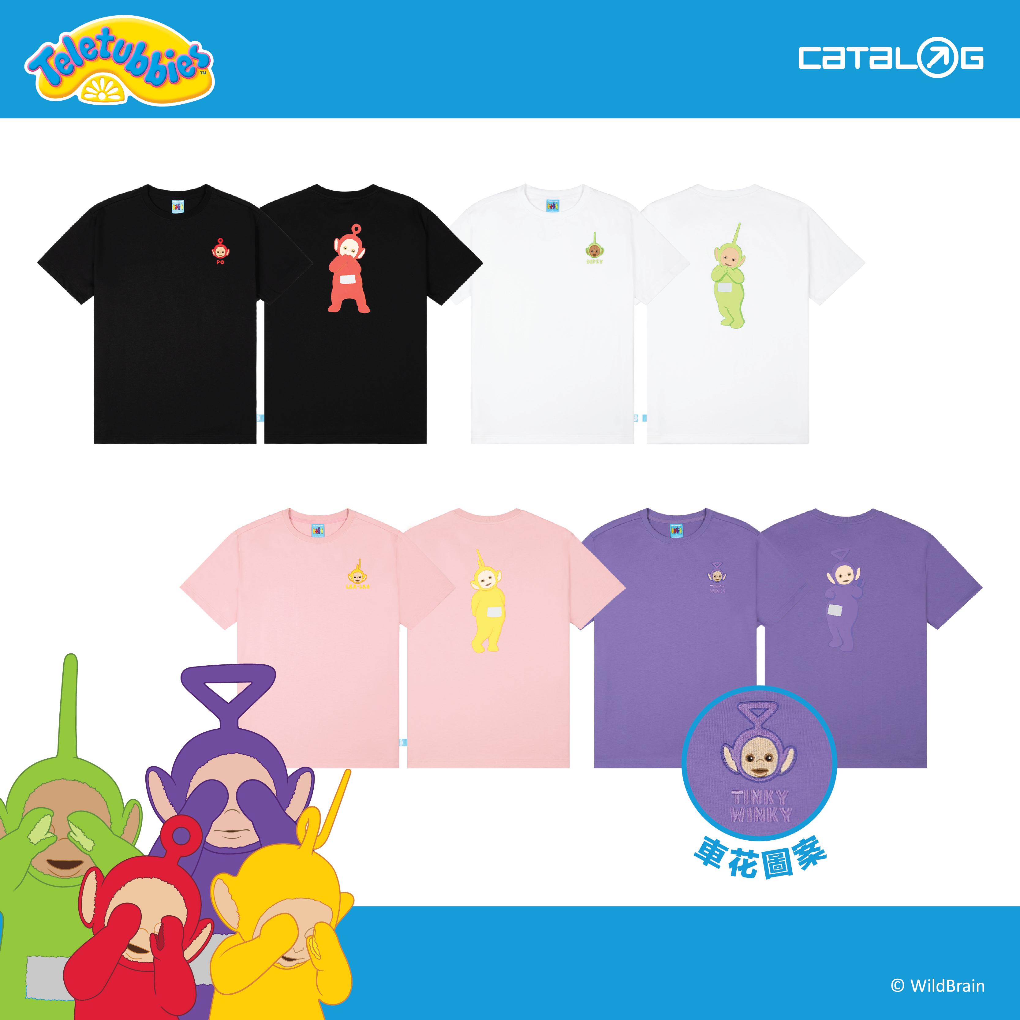 天線寶寶印花圖案 Tee 共有4款