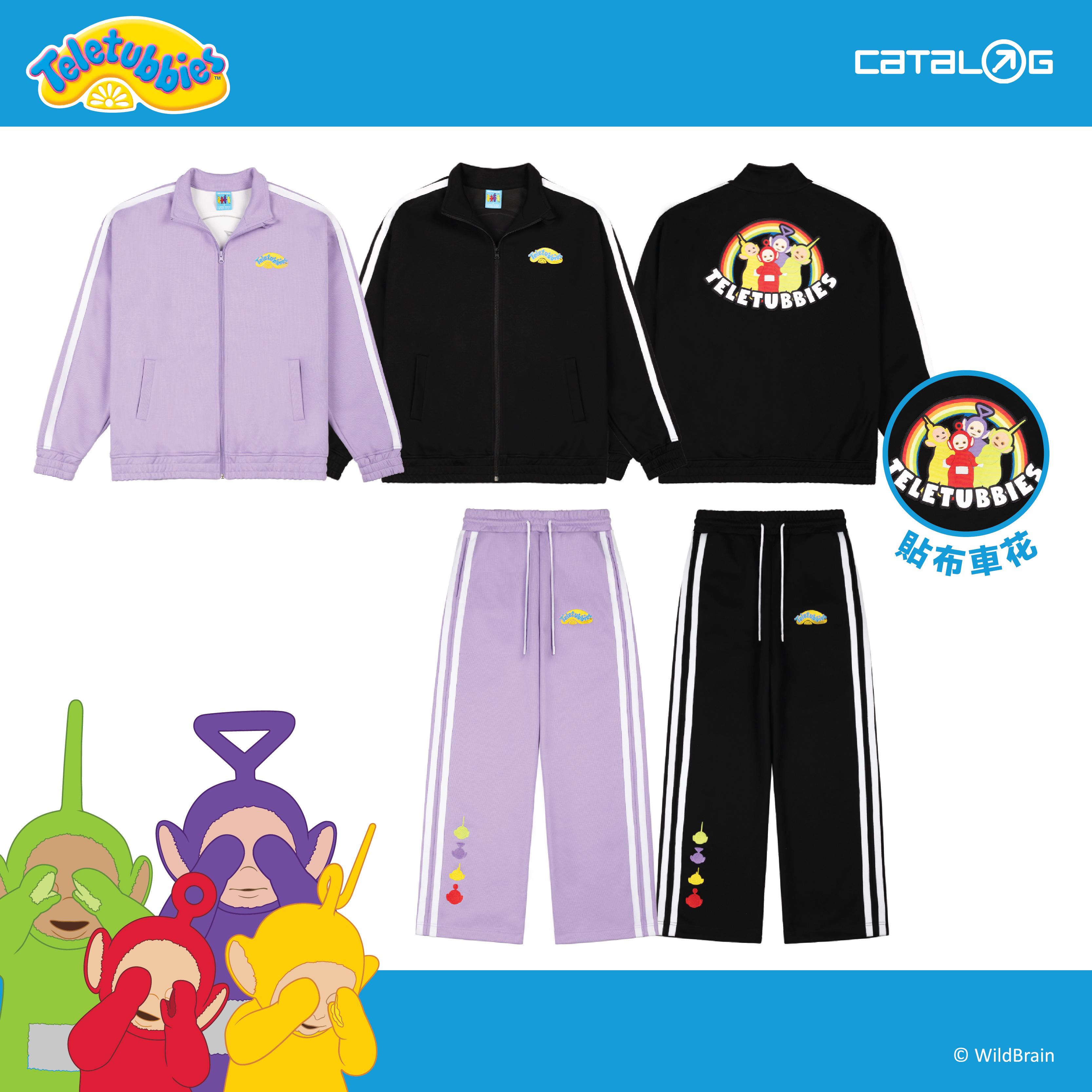 天線寶寶印花外套和同款的長褲