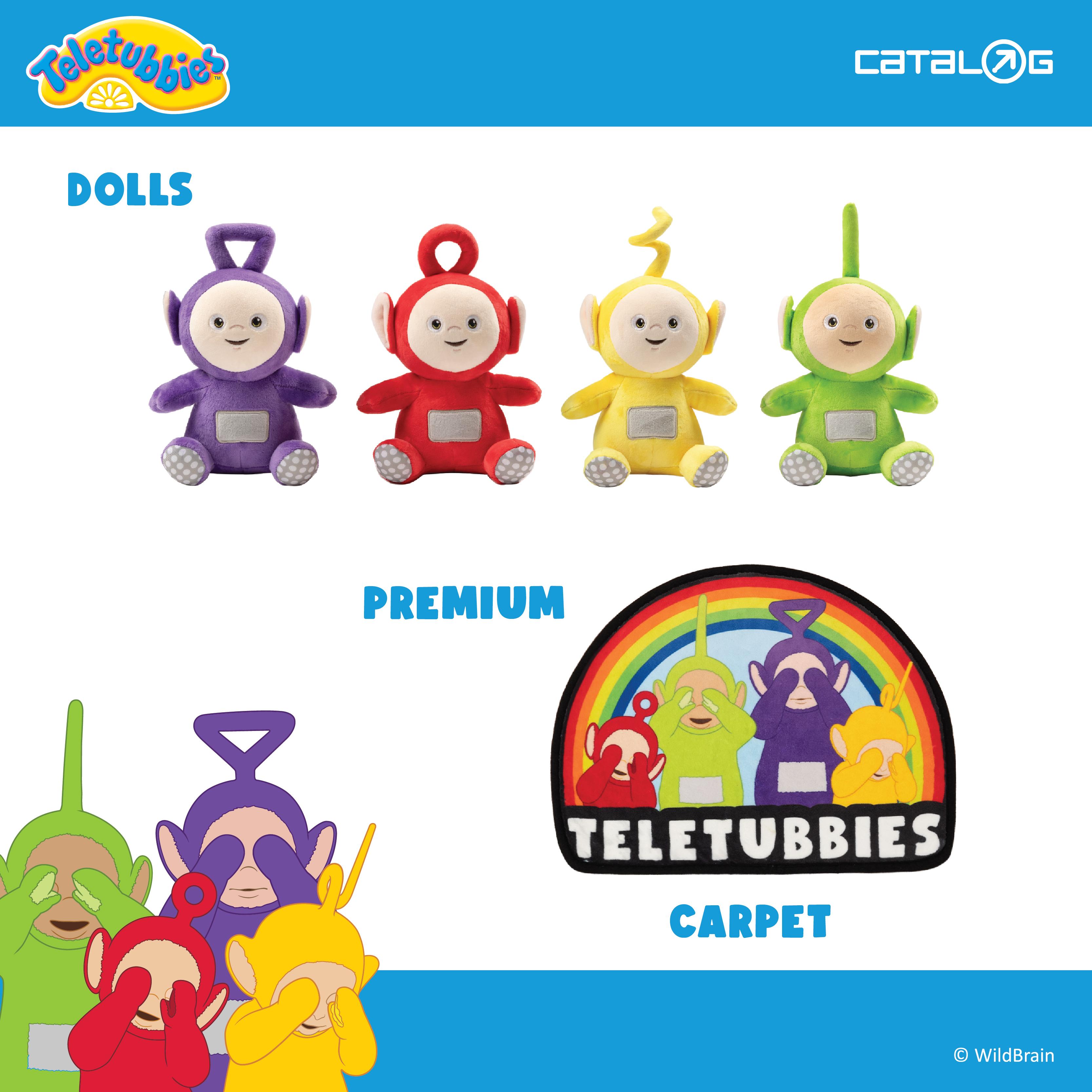 凡購買 Catalog x Teletubbies 系列滿指定金額即送天線寶寶地毯