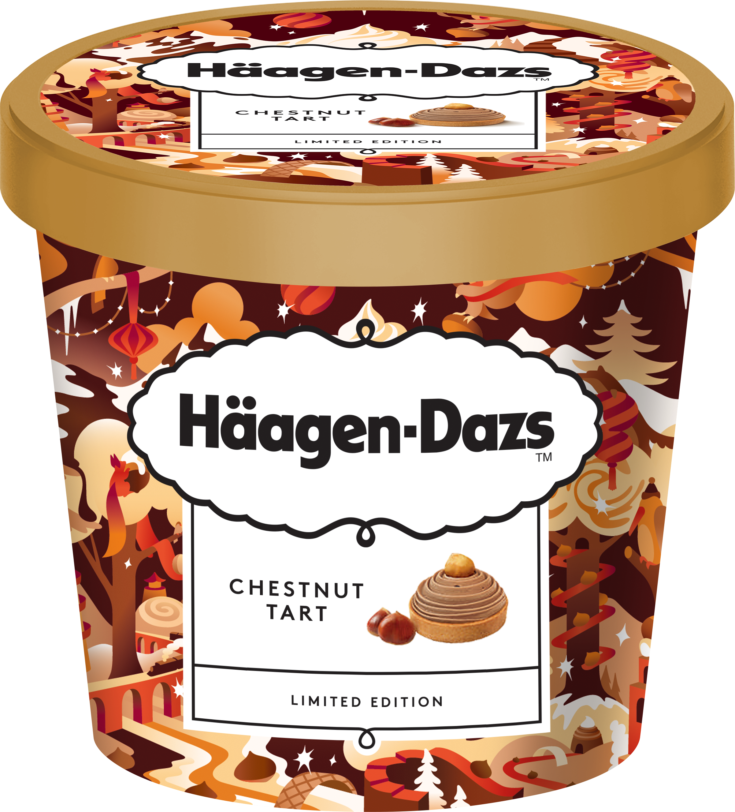 Häagen-Dazs迷你杯-栗子撻