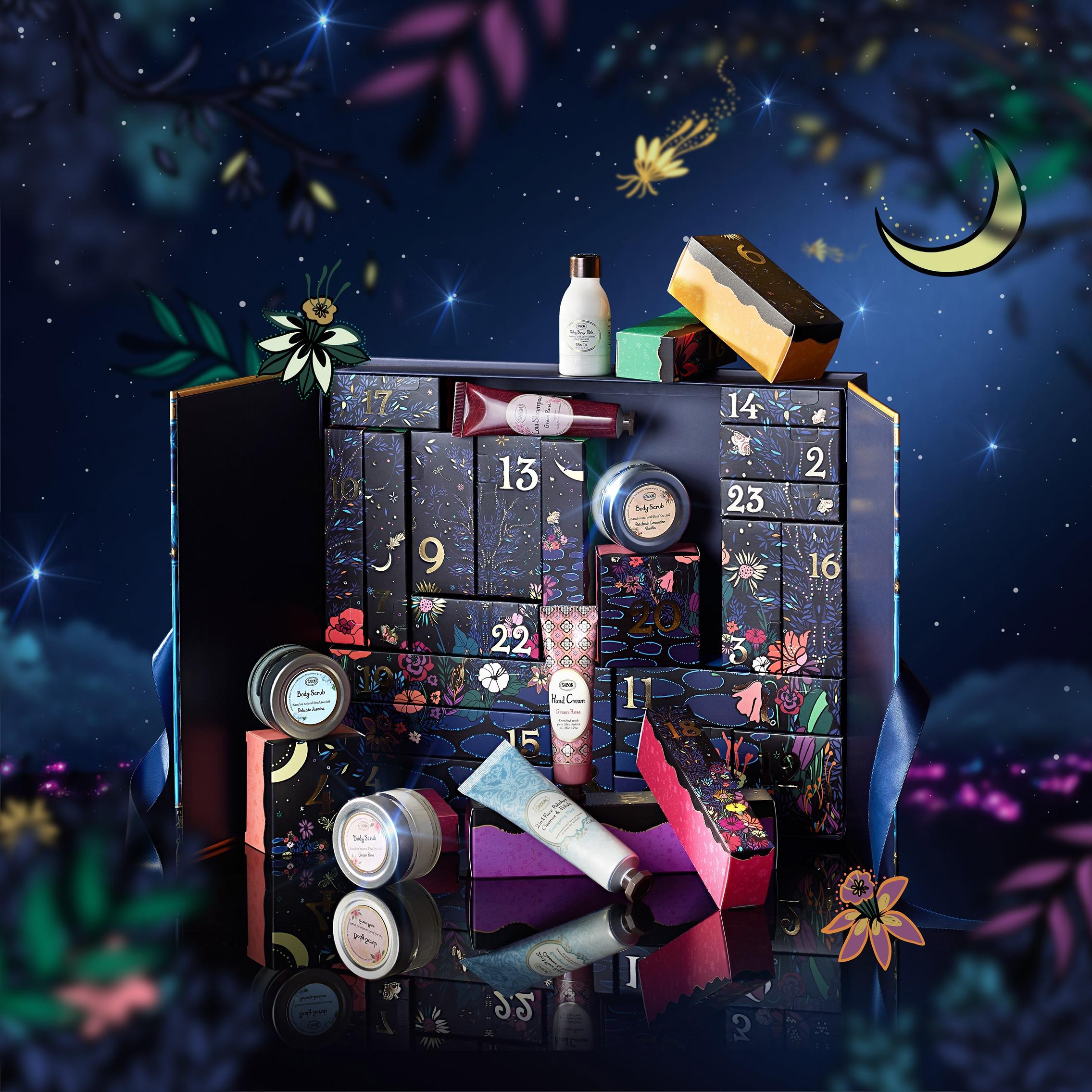 聖誕倒數月曆2023|SABON限量版倒數日曆 $1,280 (11月1日開賣)