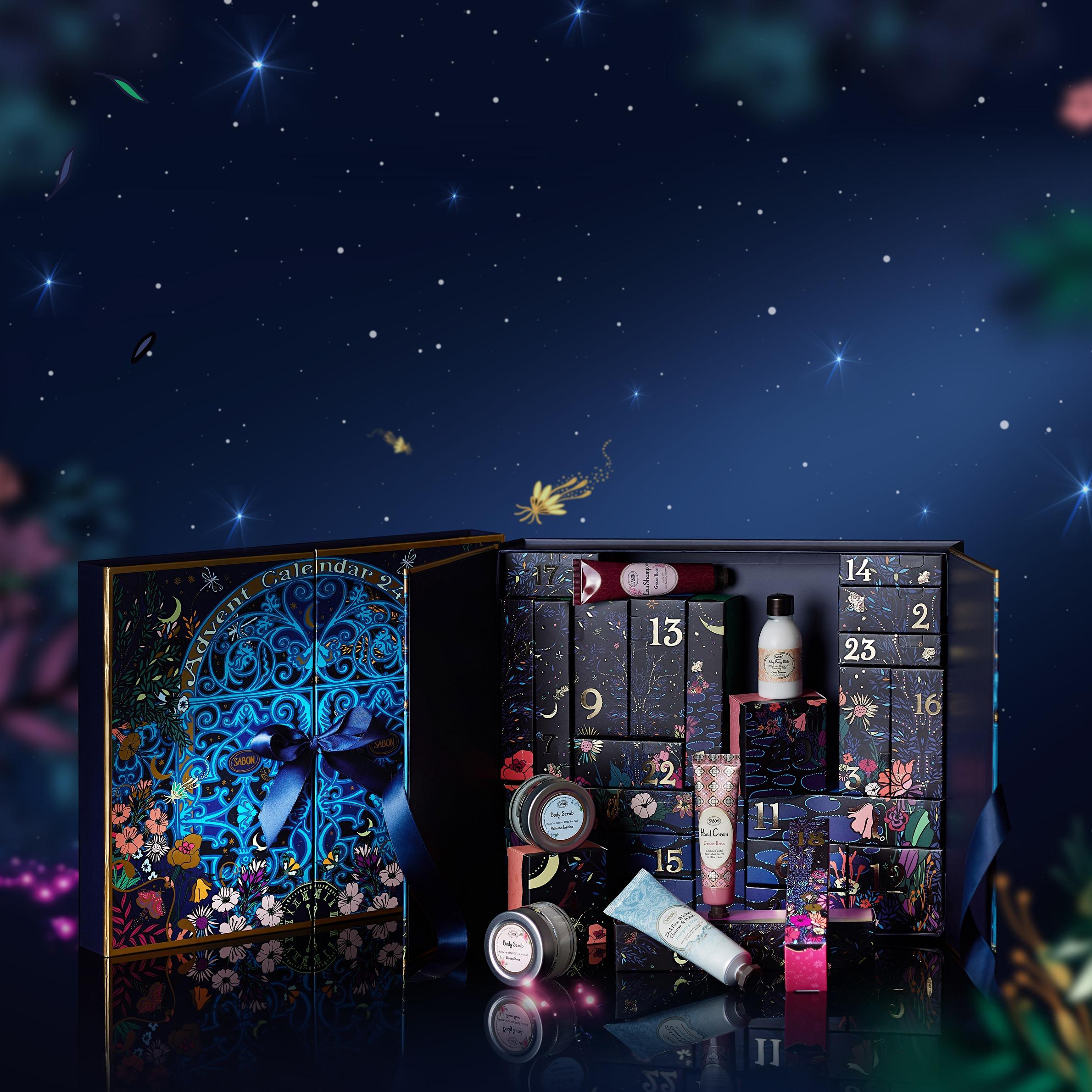 聖誕倒數月曆2023|SABON限量版倒數日曆 $1,280 (11月1日開賣)