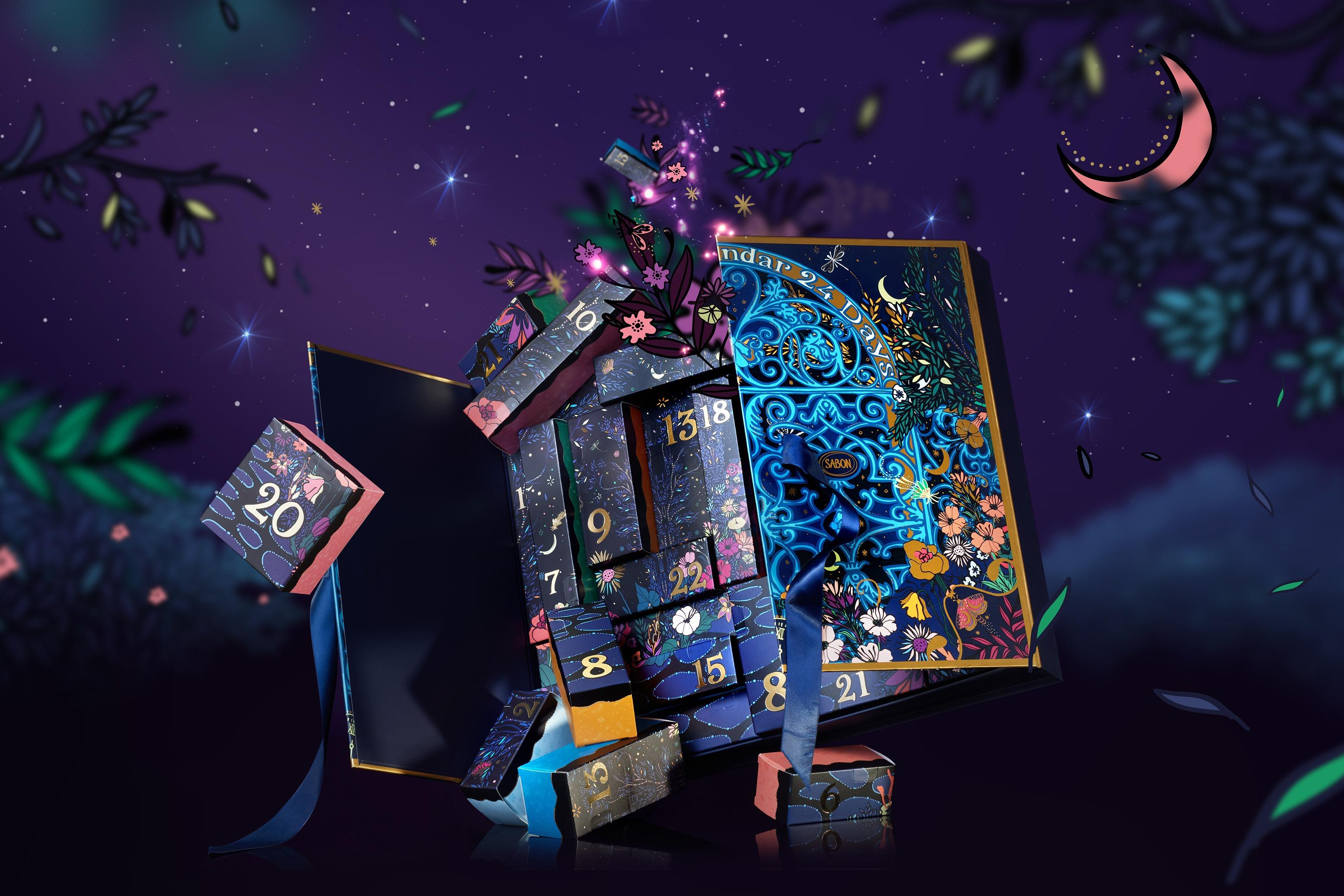 聖誕倒數月曆2023|SABON限量版倒數日曆 $1,280 (11月1日開賣)