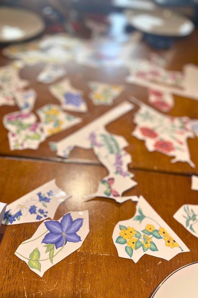 「花影簾動」花卉瓷碟工作坊