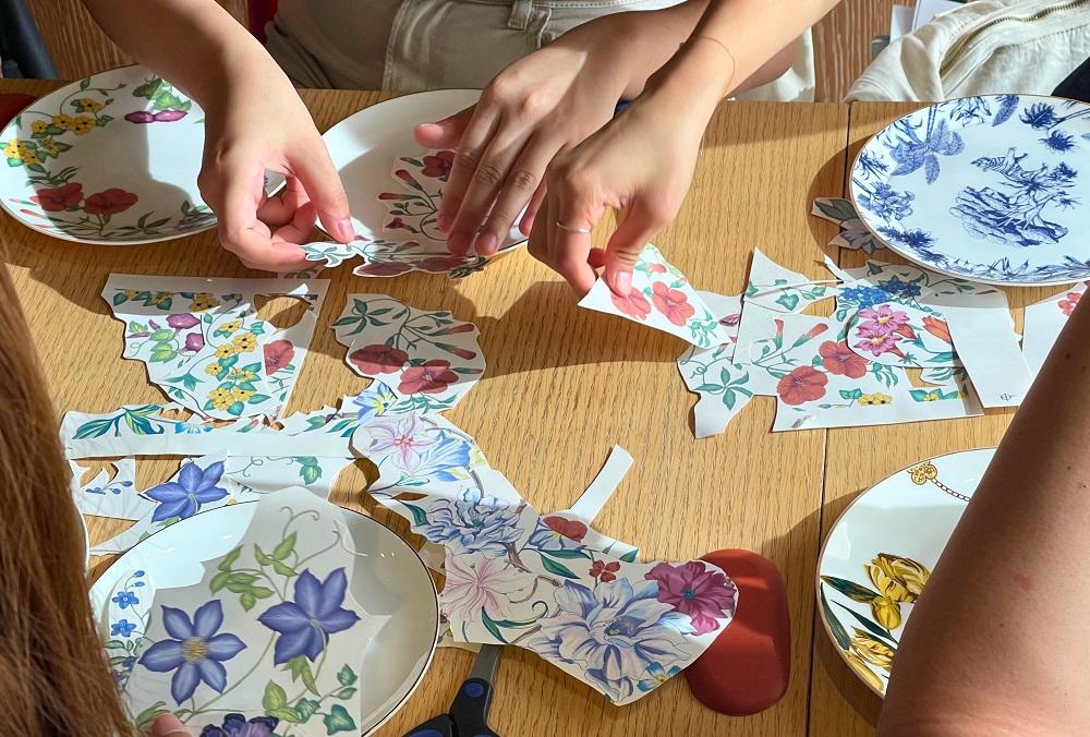 「花影簾動」花卉瓷碟工作坊